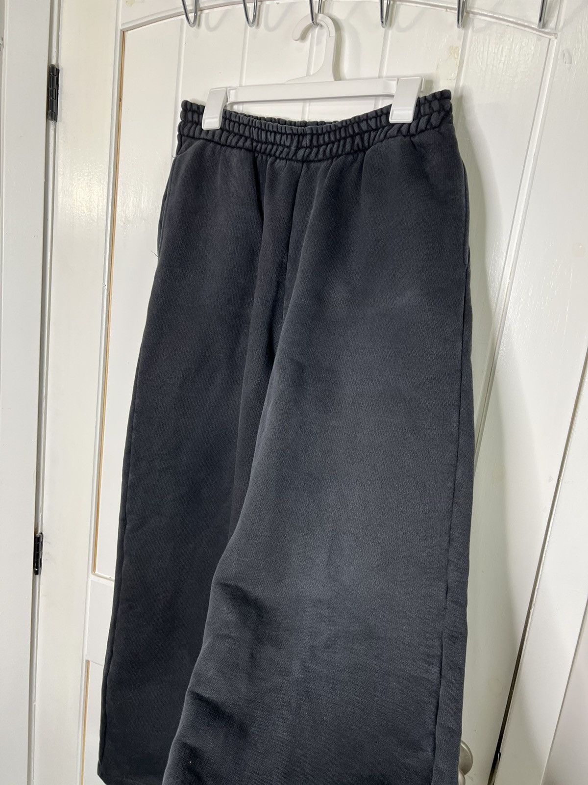Other Velour Garments 600 GSM ‘Anthracite' Straight-leg Pants × 1 Size US 32 / EU 48 - 3 Thumbnail