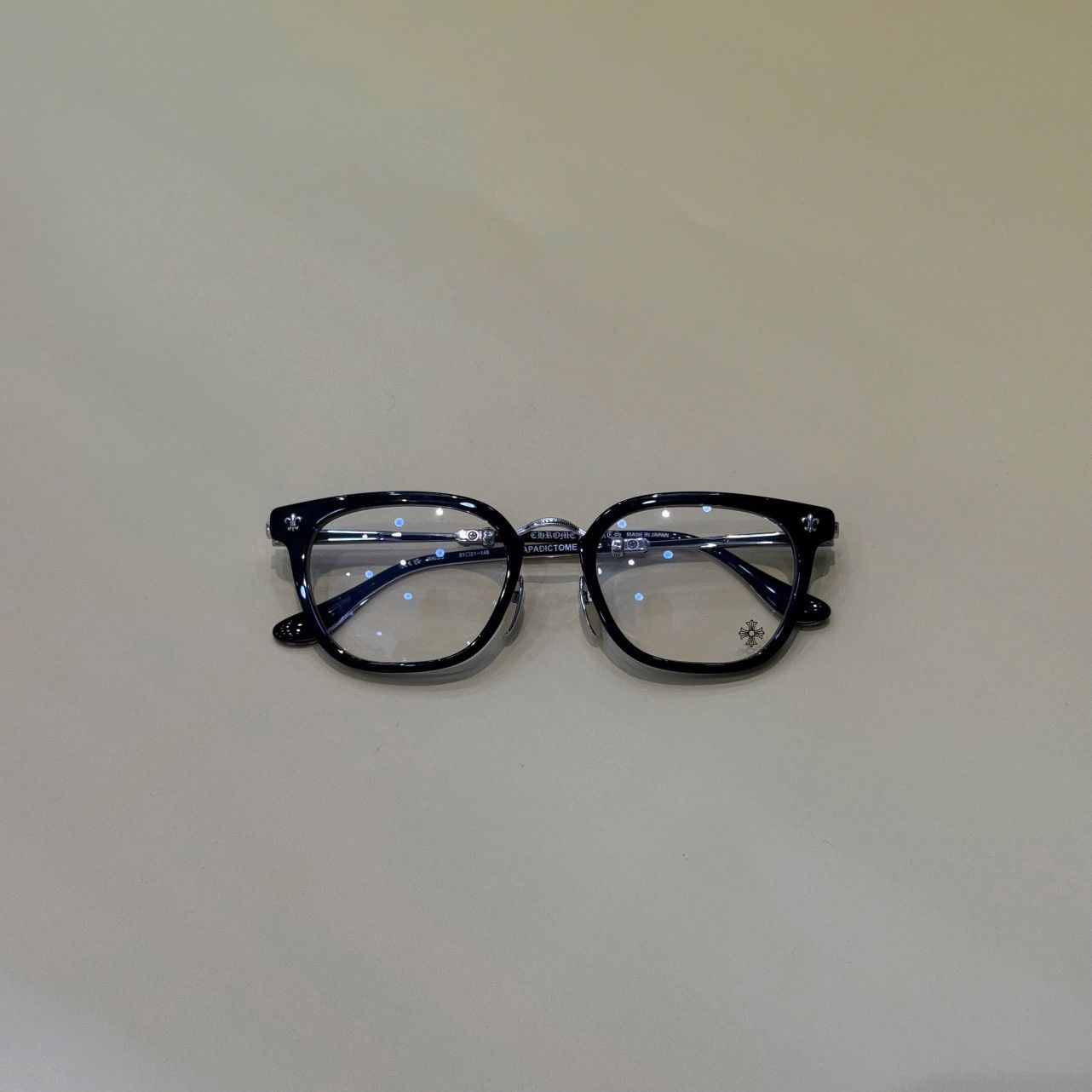 Chrome Hearts CHROME HEARTS STRAPADICTOME BLACK/SHINY SILVER Size ONE SIZE - 6 Thumbnail