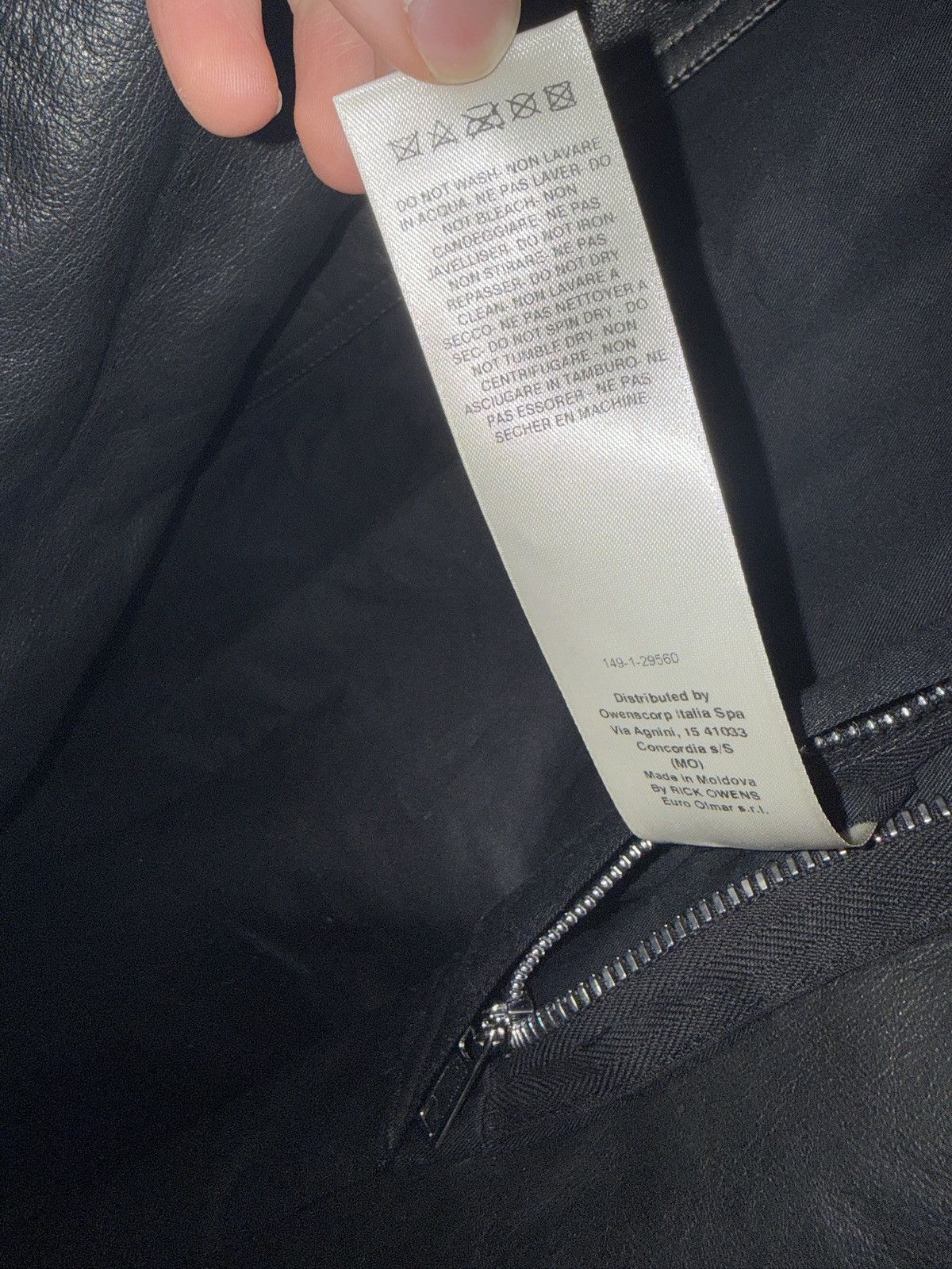 Rick Owens Rick Owens Hollywood Flight Leather Jacket 52 NWT Size US L / EU 52-54 / 3 - 5 Thumbnail