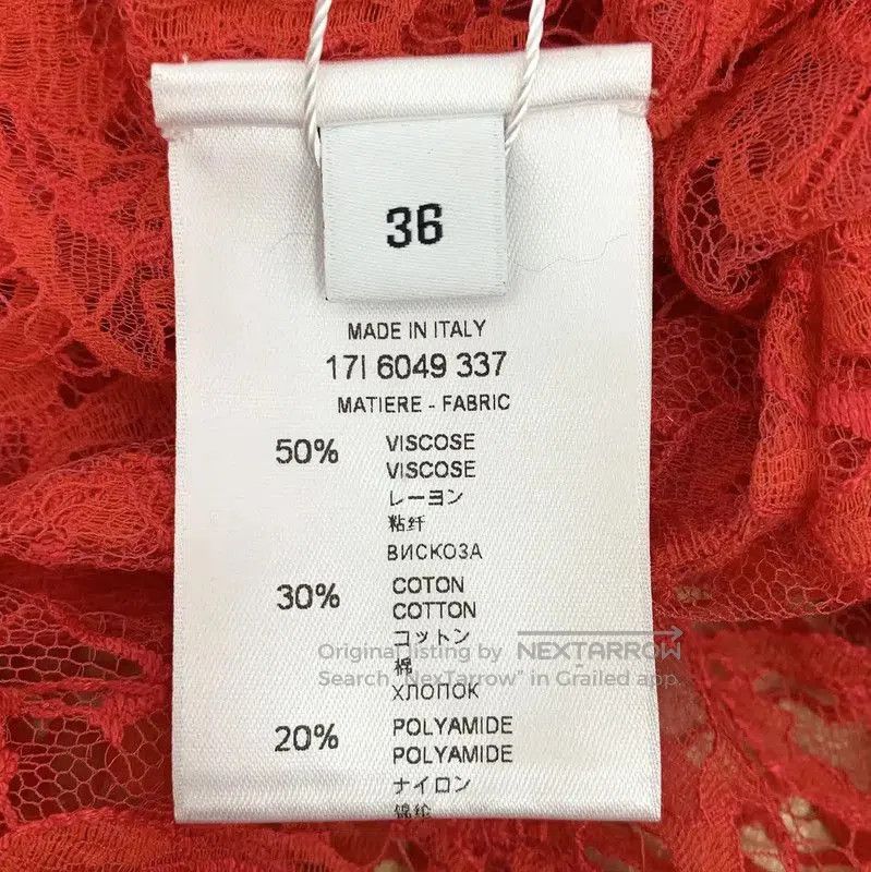 Givenchy Givenchy Red Knit Top for Women . Size XS / US 0-2 / IT 36-38 - 7 Thumbnail