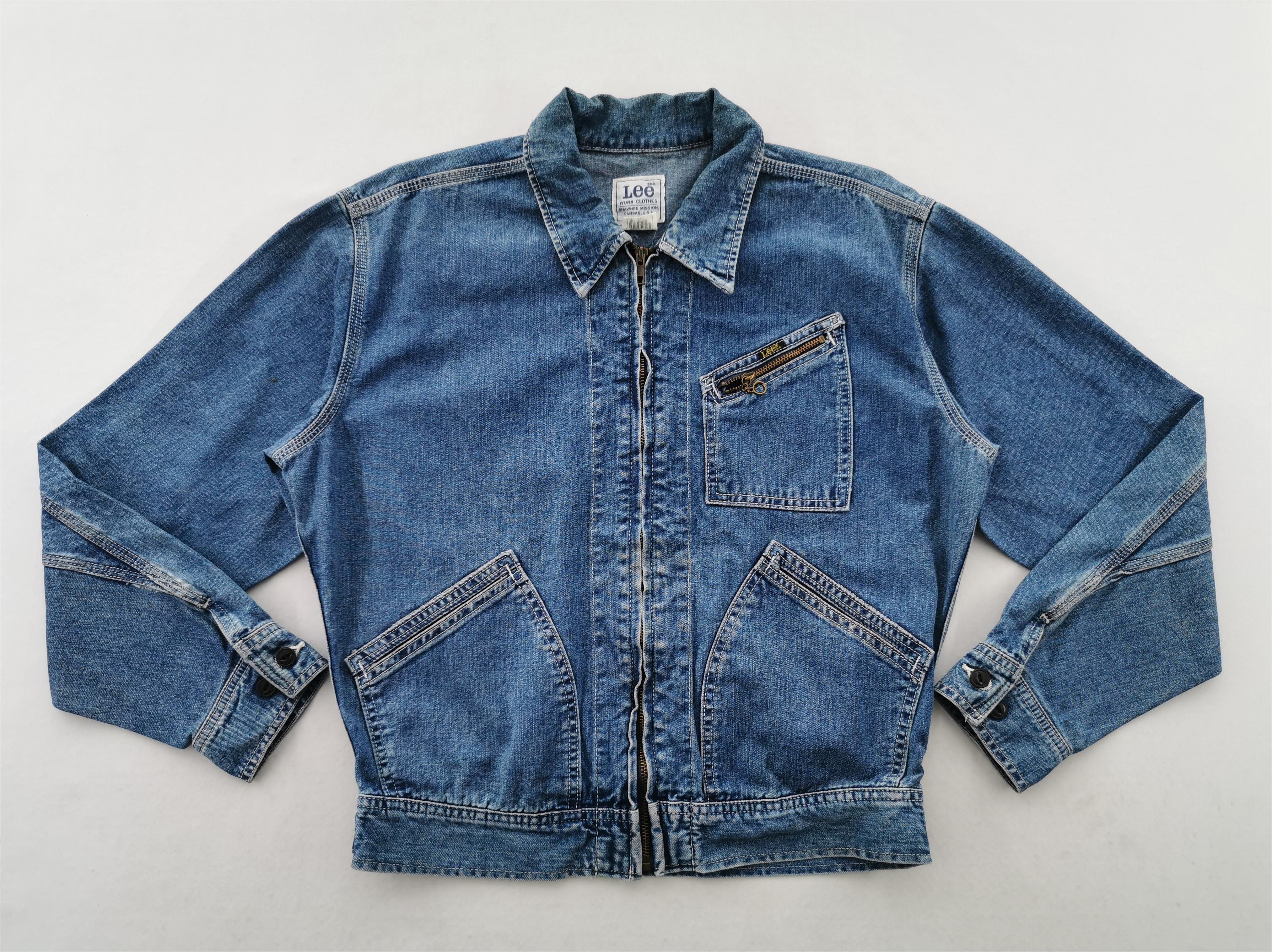 ジャケット・アウター LEE vintage jacket Vintage 90s Lee Denim Jacket Made In Japan Size M