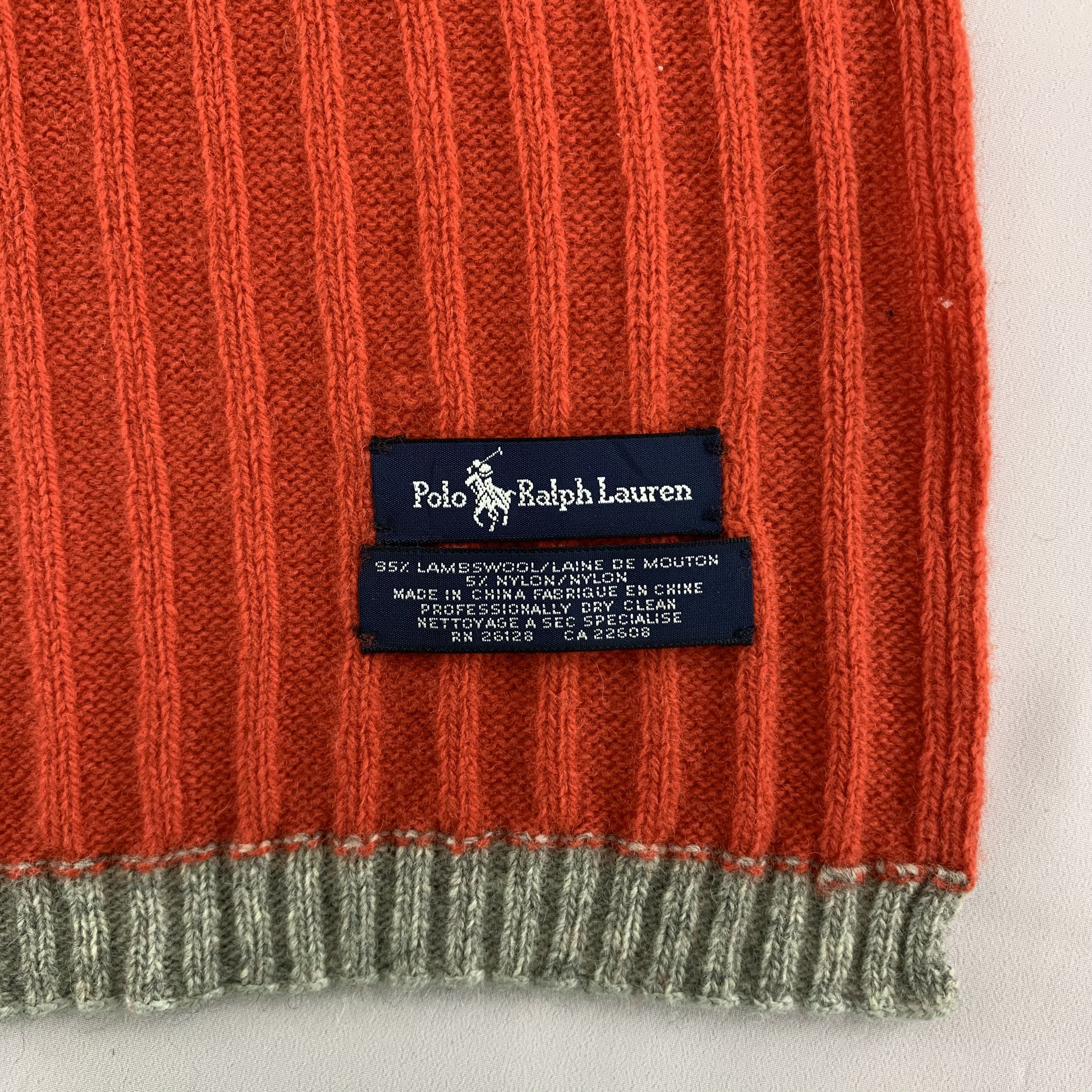 Polo Ralph Lauren Polo Ralph Lauren Scarf Wool Muffler Neck Wrap BL5026 Size ONE SIZE - 9 Thumbnail