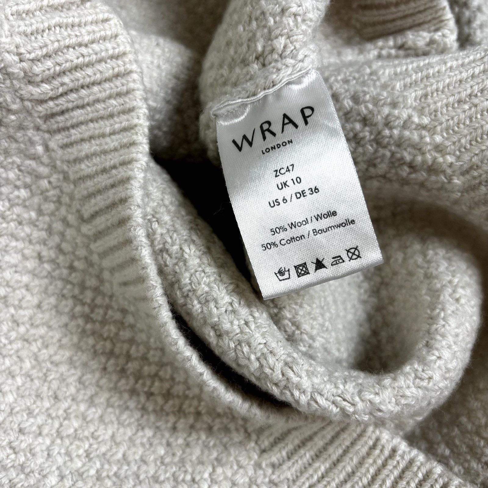 Other Wrap London Women's Pullover Size US 6 UK 10 Wool Blend Turt Size M / US 6-8 / IT 42-44 - 10 Thumbnail