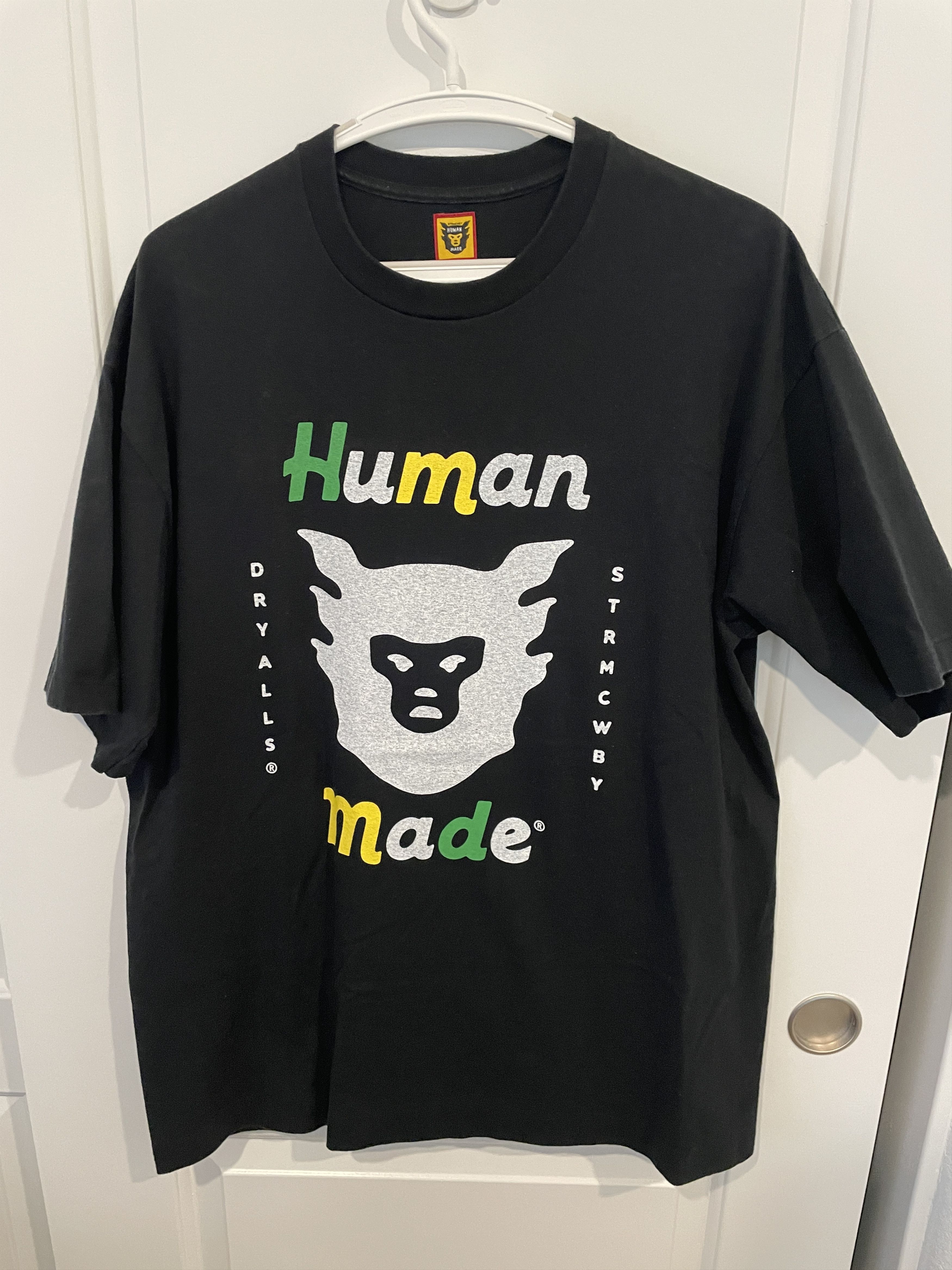 Human Made Human Made Heart T-Shirt Black Blue Offline Store