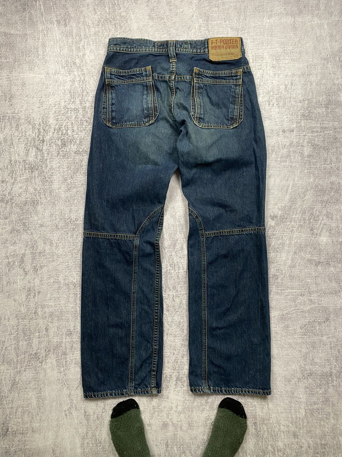 Freeman T. Porter Vintage loose blue avantgarde Freeman T.Porter jeans Size US 33 - 5 Thumbnail