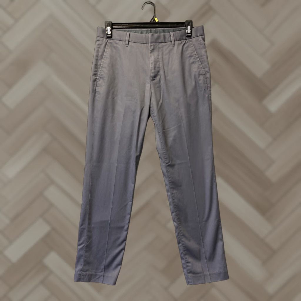 Bonobos Bonobos Pants Mens 32x30 Gray Chino Athletic Straight Leg Vintage: No Size US 33 - 1 Thumbnail