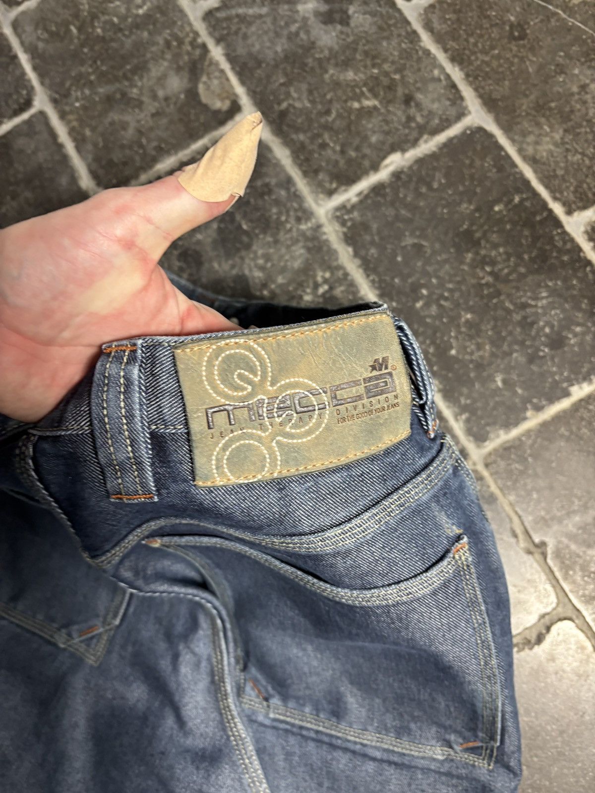Mecca Vintage Mecca Jeans Double Knee Dark Wash Carpenter Pocket Size US 30 / EU 46 - 7 Thumbnail