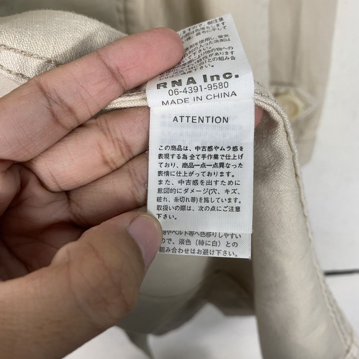 Rock & Republic RNA inc. Trenchcoat double breasted Size US M / EU 48-50 / 2 - 18 Thumbnail