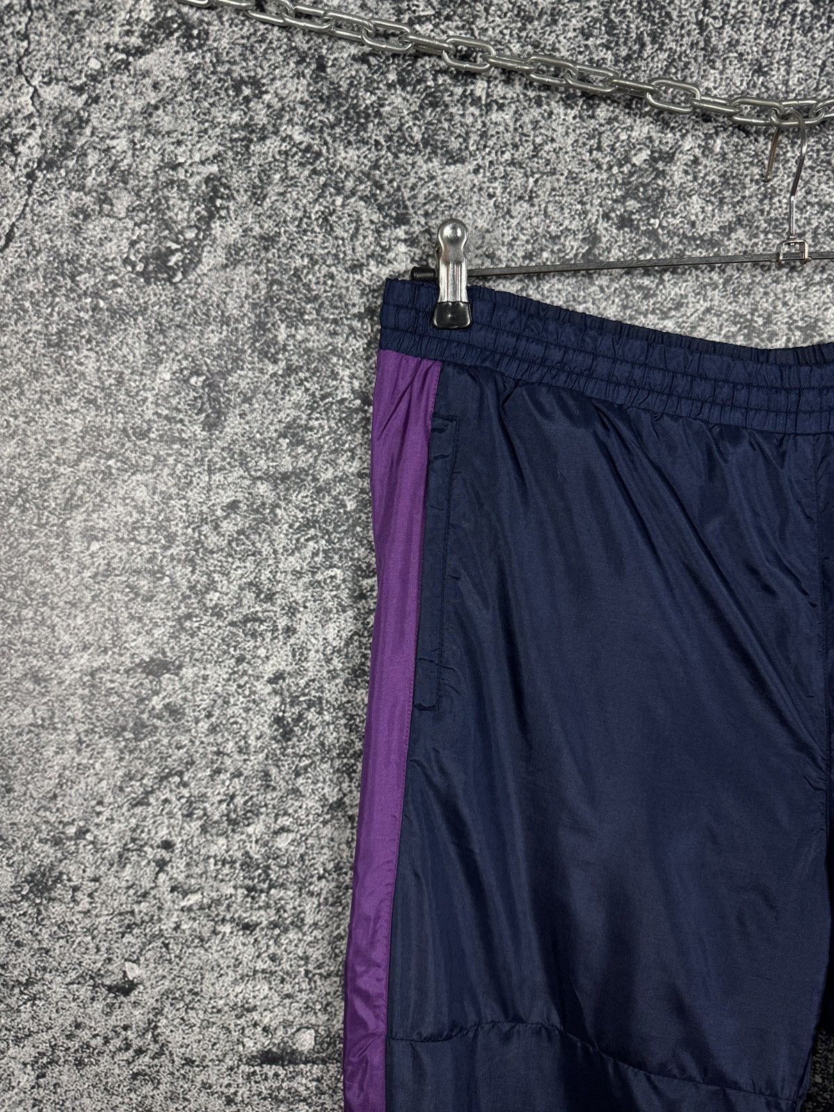 Adidas Adidas Nylon Track Pants Vintage 90s Style Zip Cuffs Size L Size US 34 / EU 50 - 3 Thumbnail