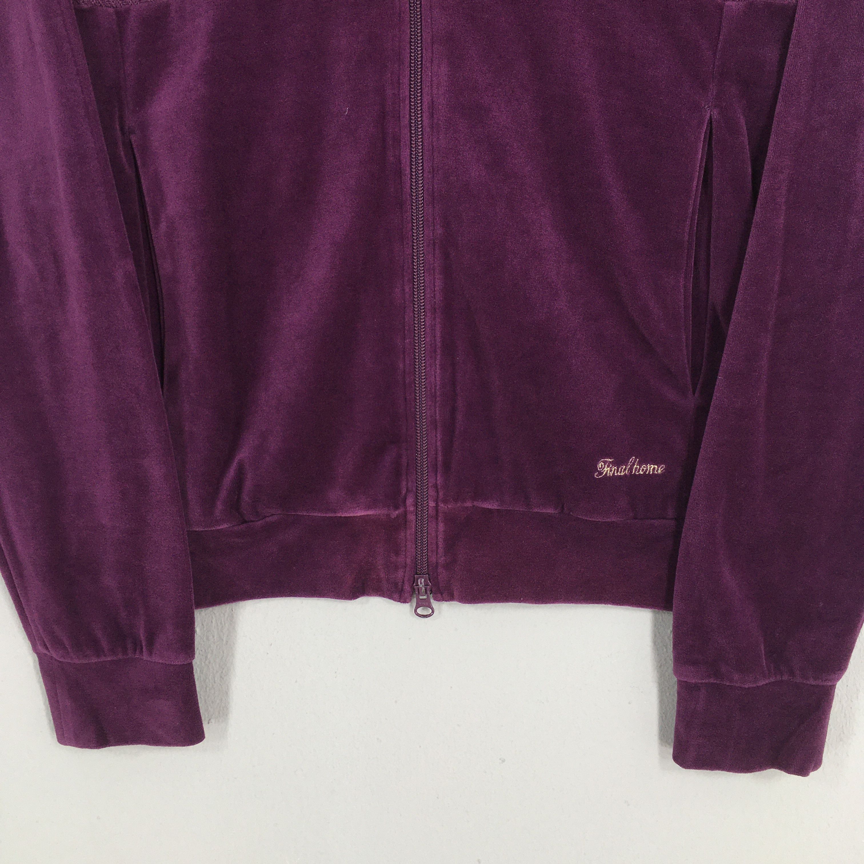 Homme Plisse Issey Miyake × Issey Miyake × Japanese Brand Vintage Final Home Issey Miyake Velvet Zipper Sweatshirt S Size US S / EU 44-46 / 1 - 3 Thumbnail