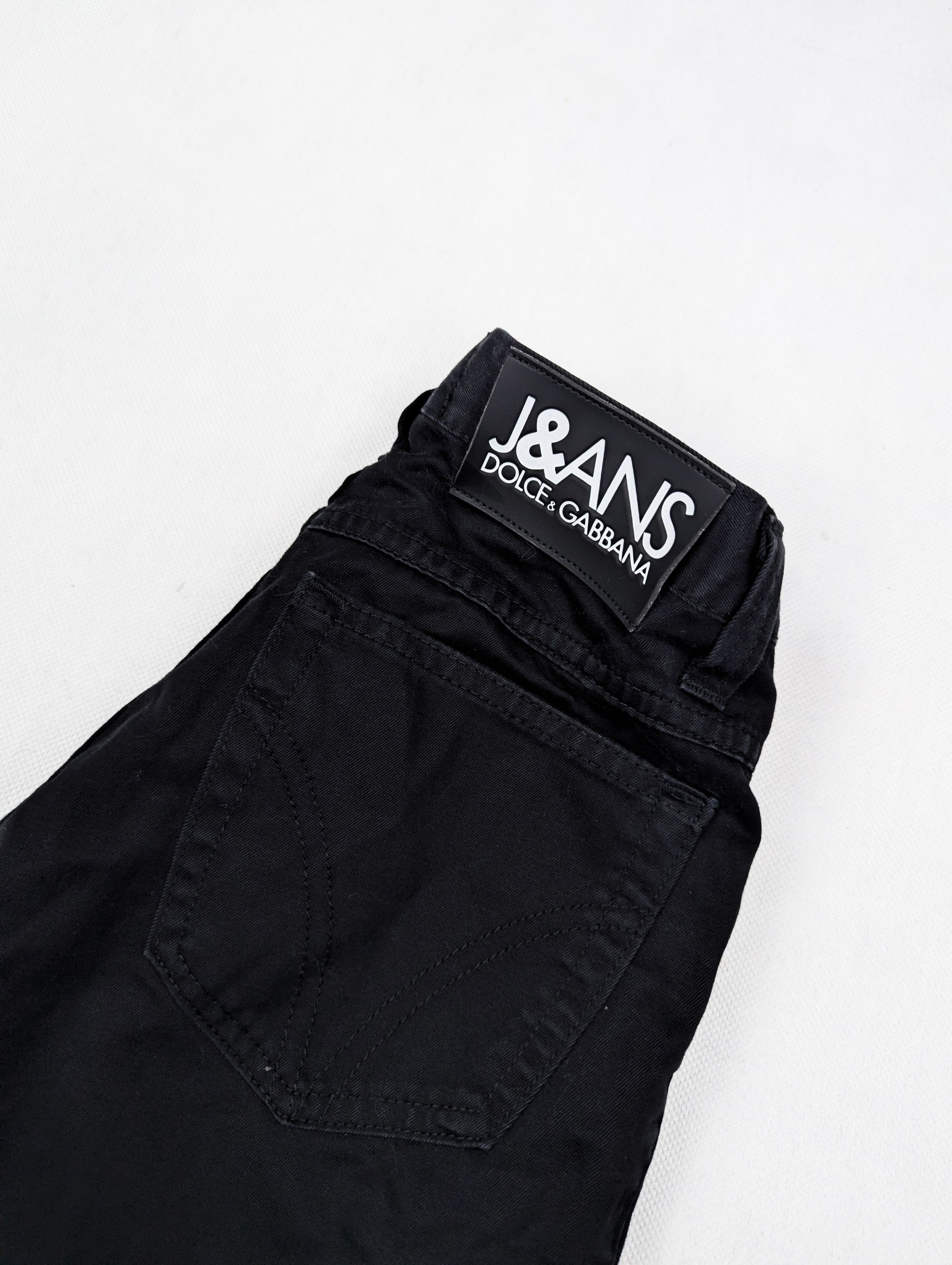 Dolce & Gabbana Dolce Gabbana black jeans Size 28" / US 6 / IT 42 - 3 Thumbnail