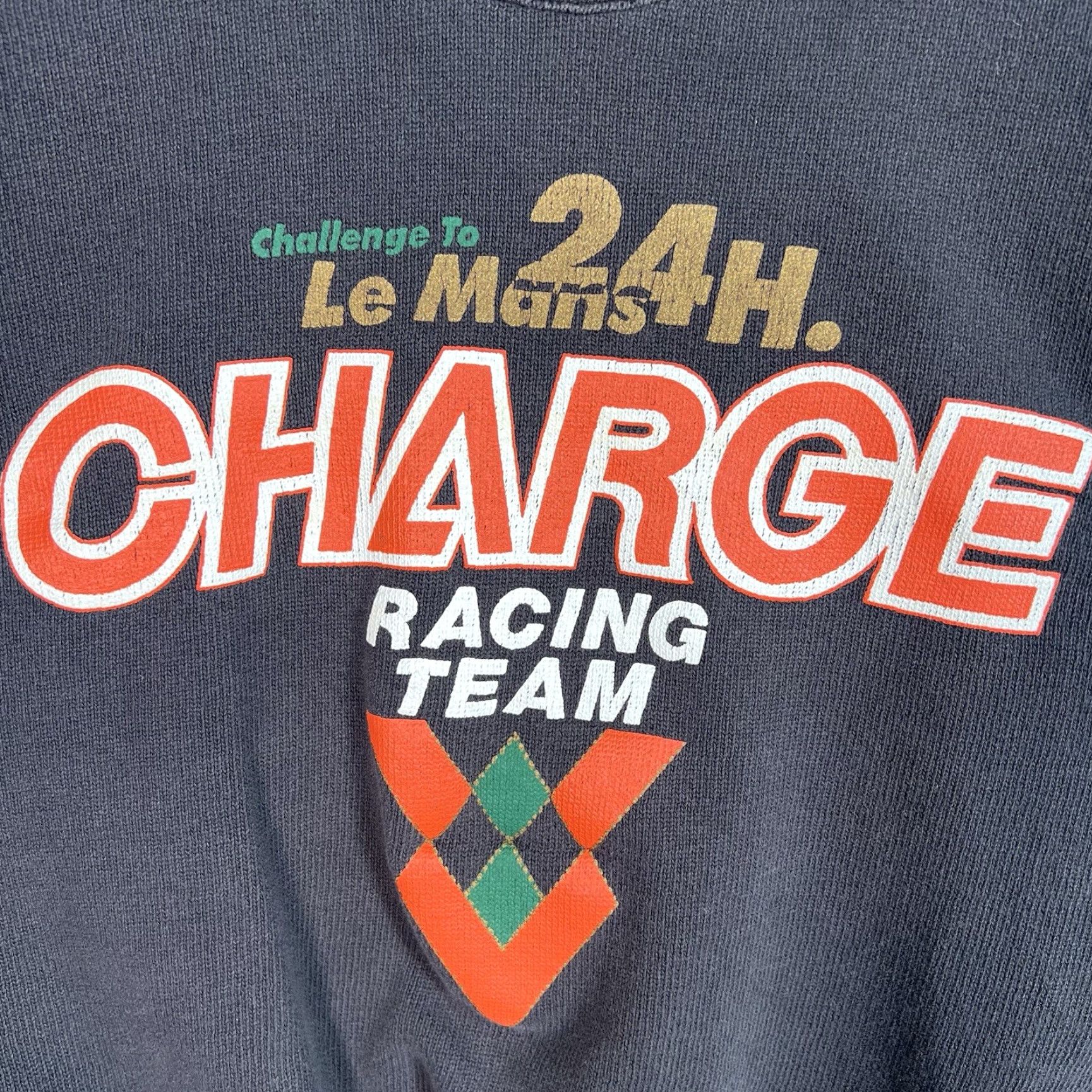 Vintage Vintage 90s 24 Hours Lemans Mazda Charge Racing Sweatshirt Adult Large Mens Size US L / EU 52-54 / 3 - 4 Thumbnail