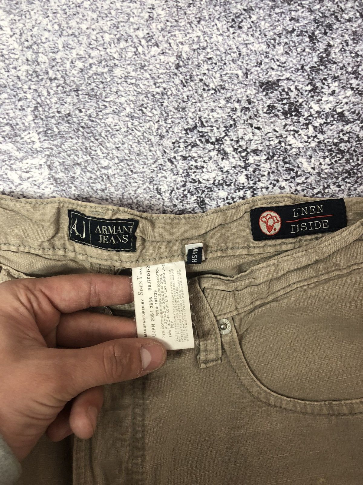 Giorgio Armani × Vintage Vintage pants Armany Jeans size 32 usa casual y2k rare pants Size US 32 / EU 48 - 5 Thumbnail