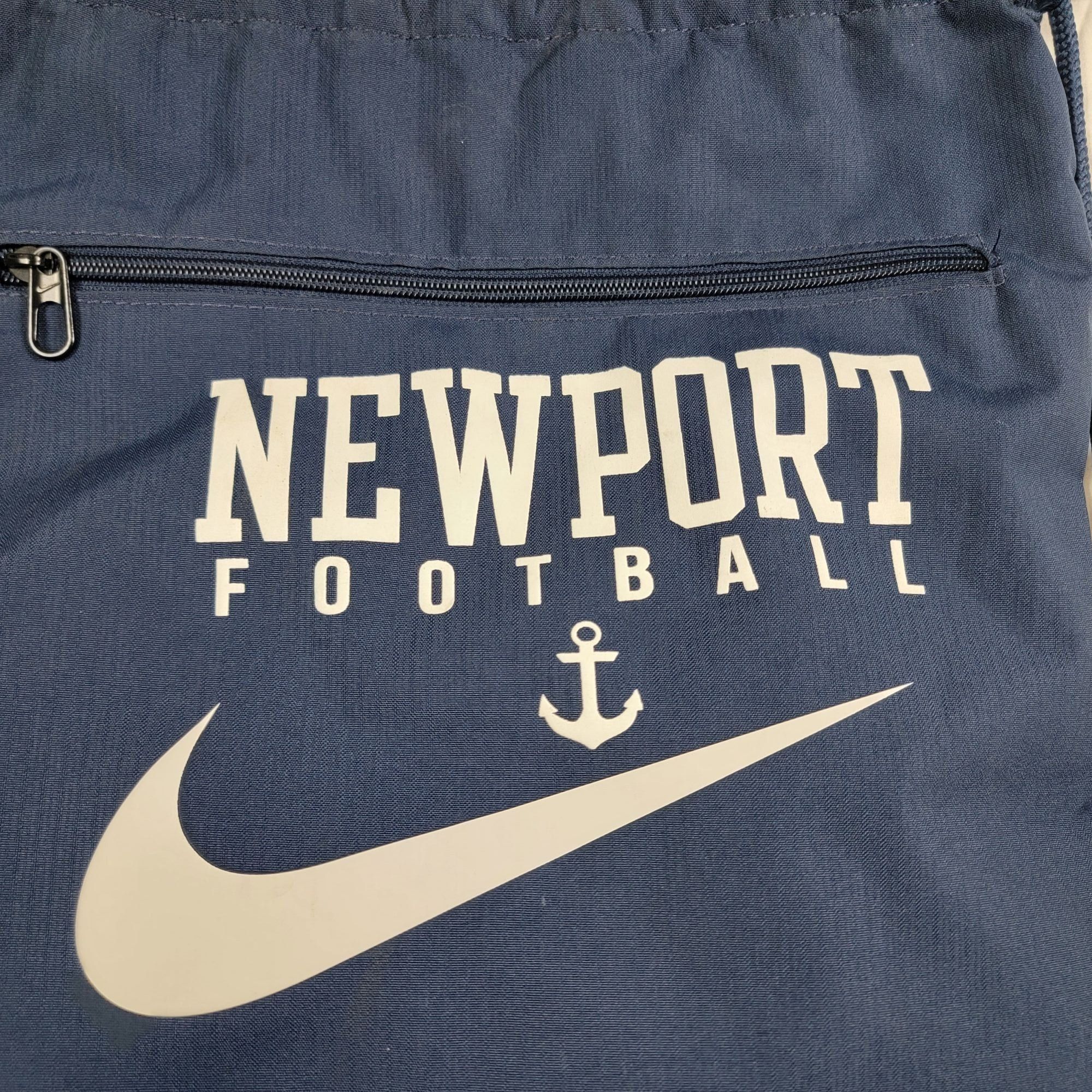 Nike Nike Newport Football Drawstring Backpack Bag Outdoors Light Size ONE SIZE - 5 Thumbnail