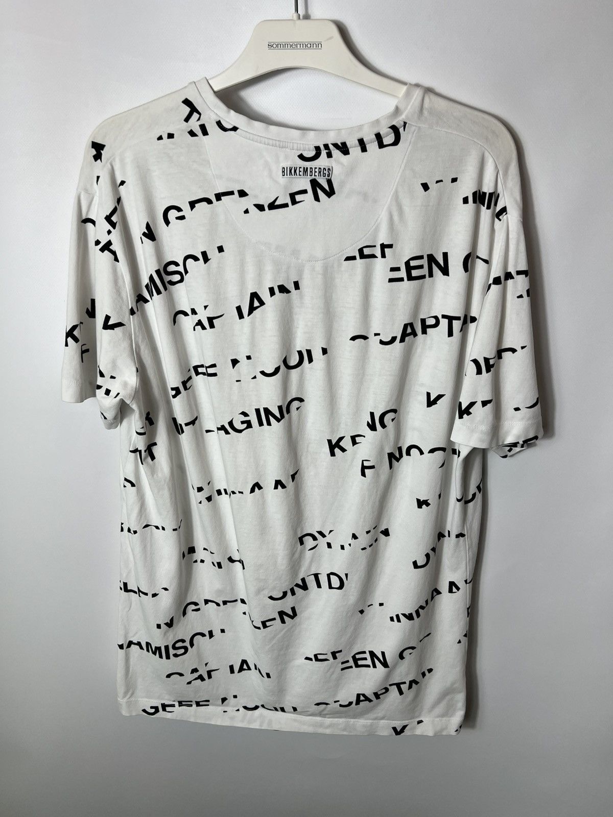 Dirk Bikkembergs Vintage streetwear y2k Dirk Bikkembergs Multi Logo T-shirt Size US L / EU 52-54 / 3 - 6 Thumbnail