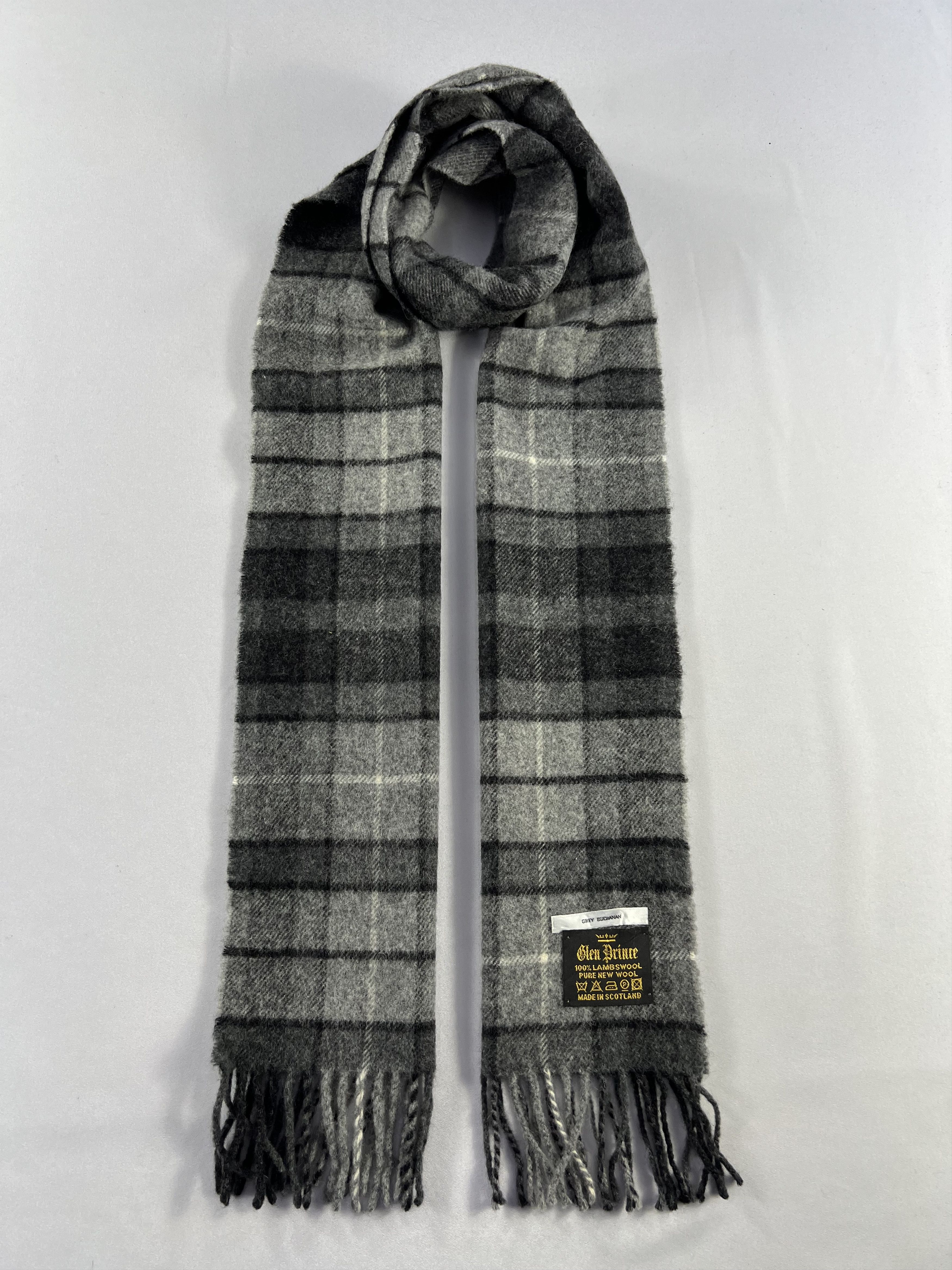 Vintage Glen Prince Scarf / Muffler / Neckwear P1085 Size ONE SIZE - 1 Thumbnail