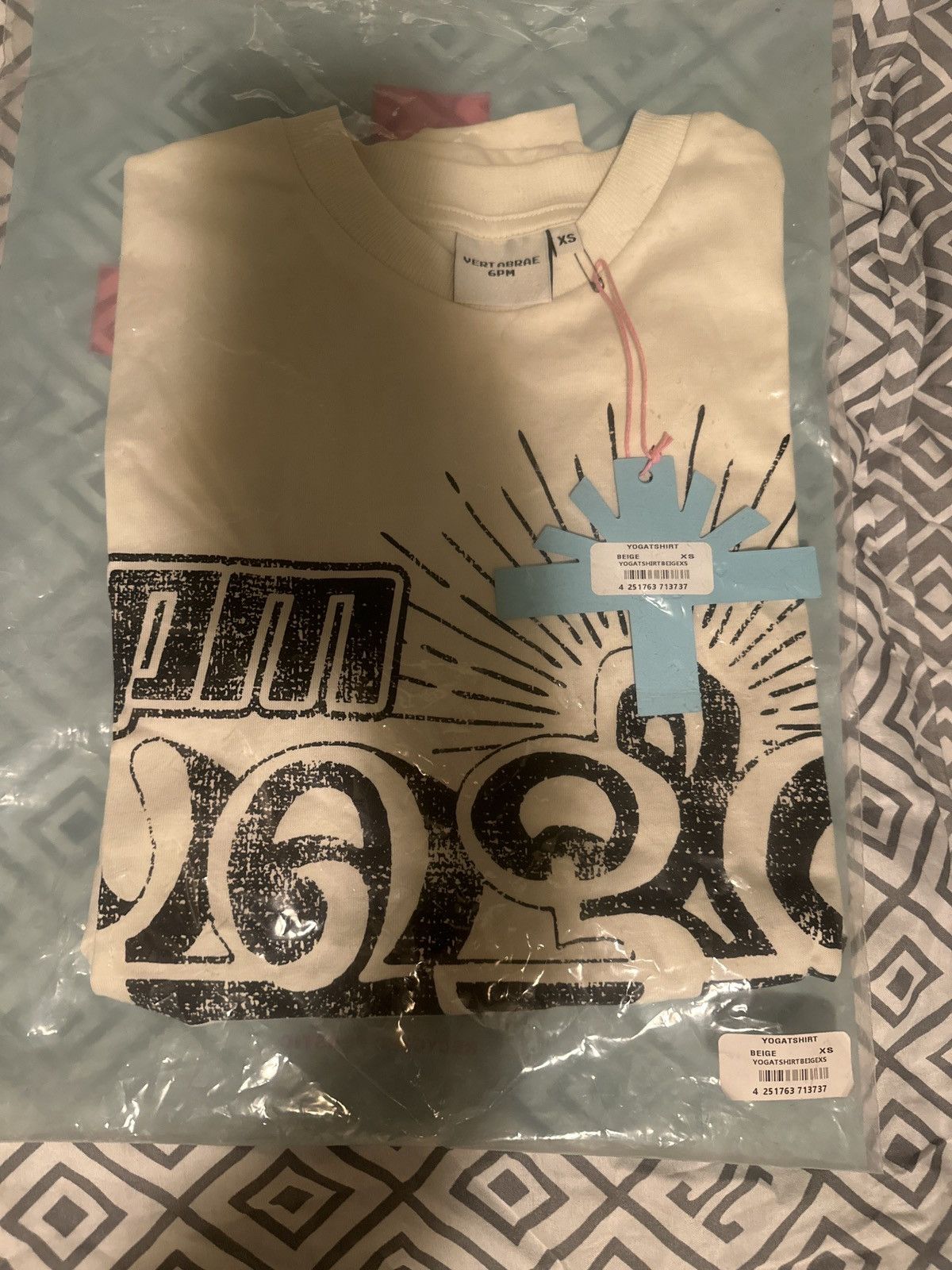 Vertabrae Vertabrae T-Shirt cream Size US XS / EU 42 / 0 - 5 Thumbnail