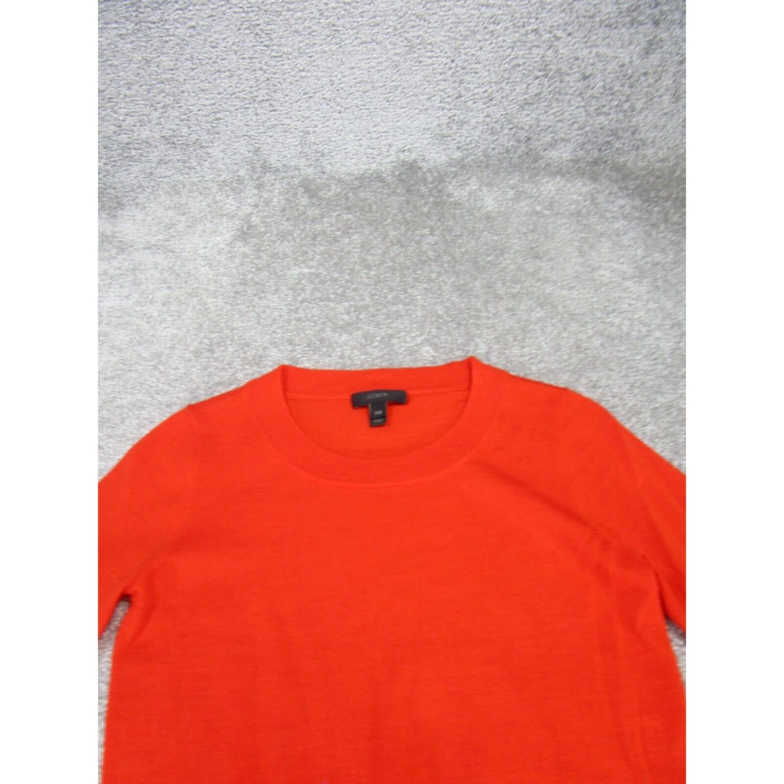 J.Crew J.Crew Womens 2X Extra Large Orange Merino Wool Sweater Size XXS / US 00 / IT 34 - 2 Thumbnail