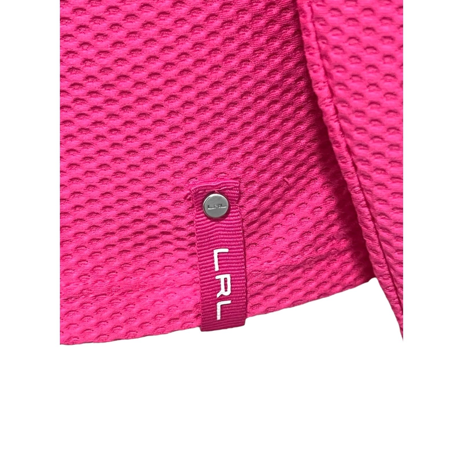 Ralph Lauren Lauren Ralph Lauren Active LRL 1/4 Zip Jacket Womens Medium Pink Performance Top Shirt Size M / US 6-8 / IT 42-44 - 4 Thumbnail