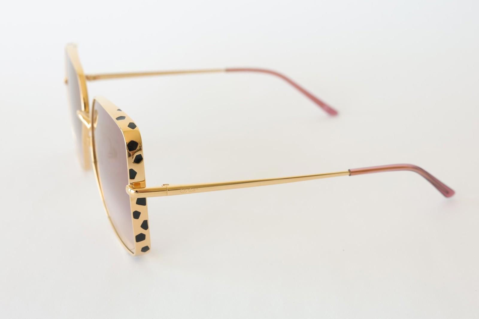 Cartier New Cartier eyewear sunglasses eyeglasses CT0299S 003 gold Size ONE SIZE - 4 Thumbnail