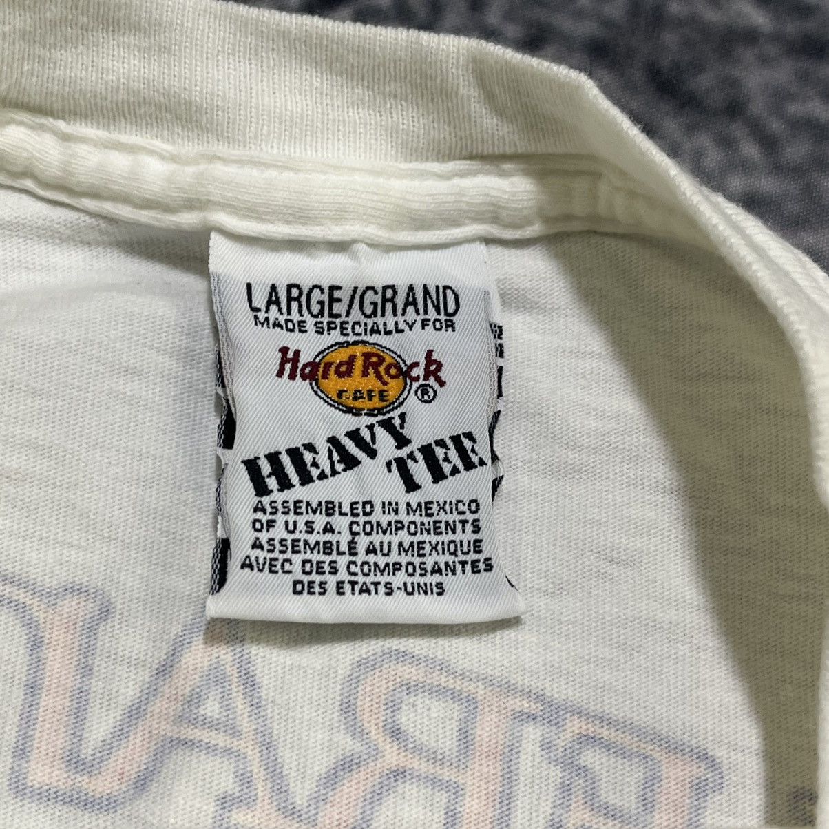 Hard Rock Cafe Vintage 90s Hard Rock Cafe San Francisco T Shirt White Large Size US L / EU 52-54 / 3 - 6 Thumbnail