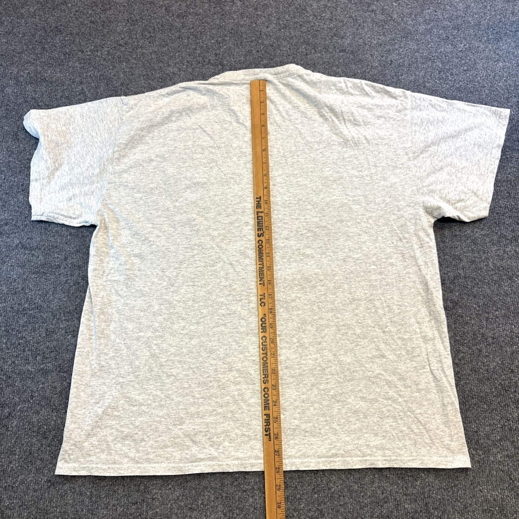 Fruit Of The Loom VINTAGE Area 51 Nevada UFO Dreamland Aliens Space T Shirt Y2K Fruit of the Loom Mens Cotton Gray L Short Sleeve Crew Neck Size US L / EU 52-54 / 3 - 8 Thumbnail