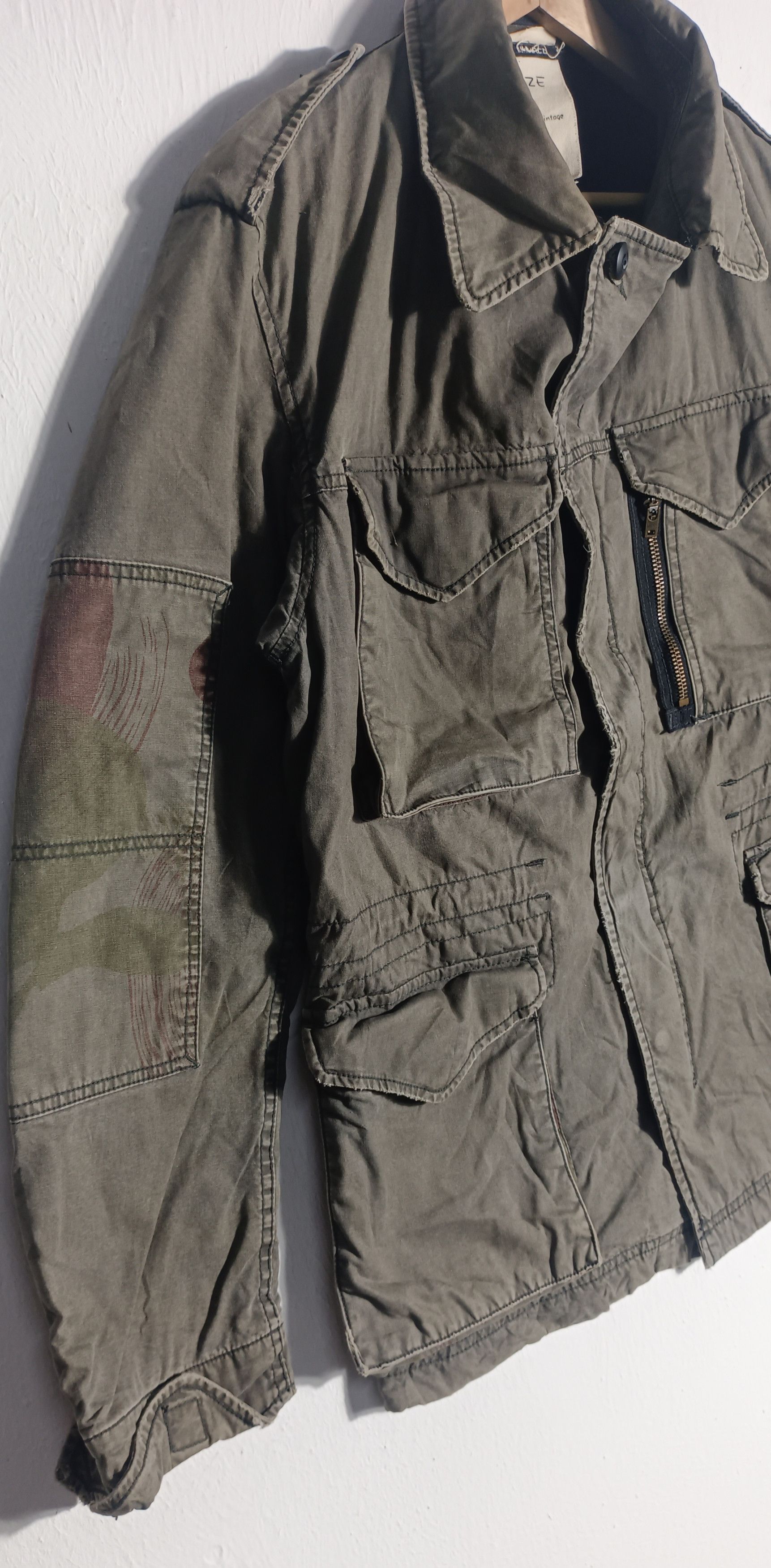 Japanese Brand × Vintage Fashion🔥🔥Vintage Back Number Army Fashion Style Size US M / EU 48-50 / 2 - 8 Thumbnail