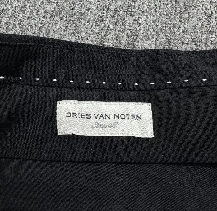 Dries Van Noten Dries van noten Black wool slacks 2412-Nextarrow Size US 28 / EU 44 - 3 Thumbnail