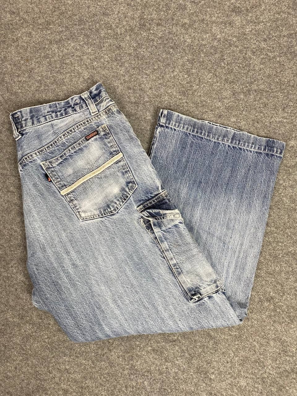 Japanese Brand toraichi japanese brands cargo denim distressed Size US 37 - 2 Thumbnail