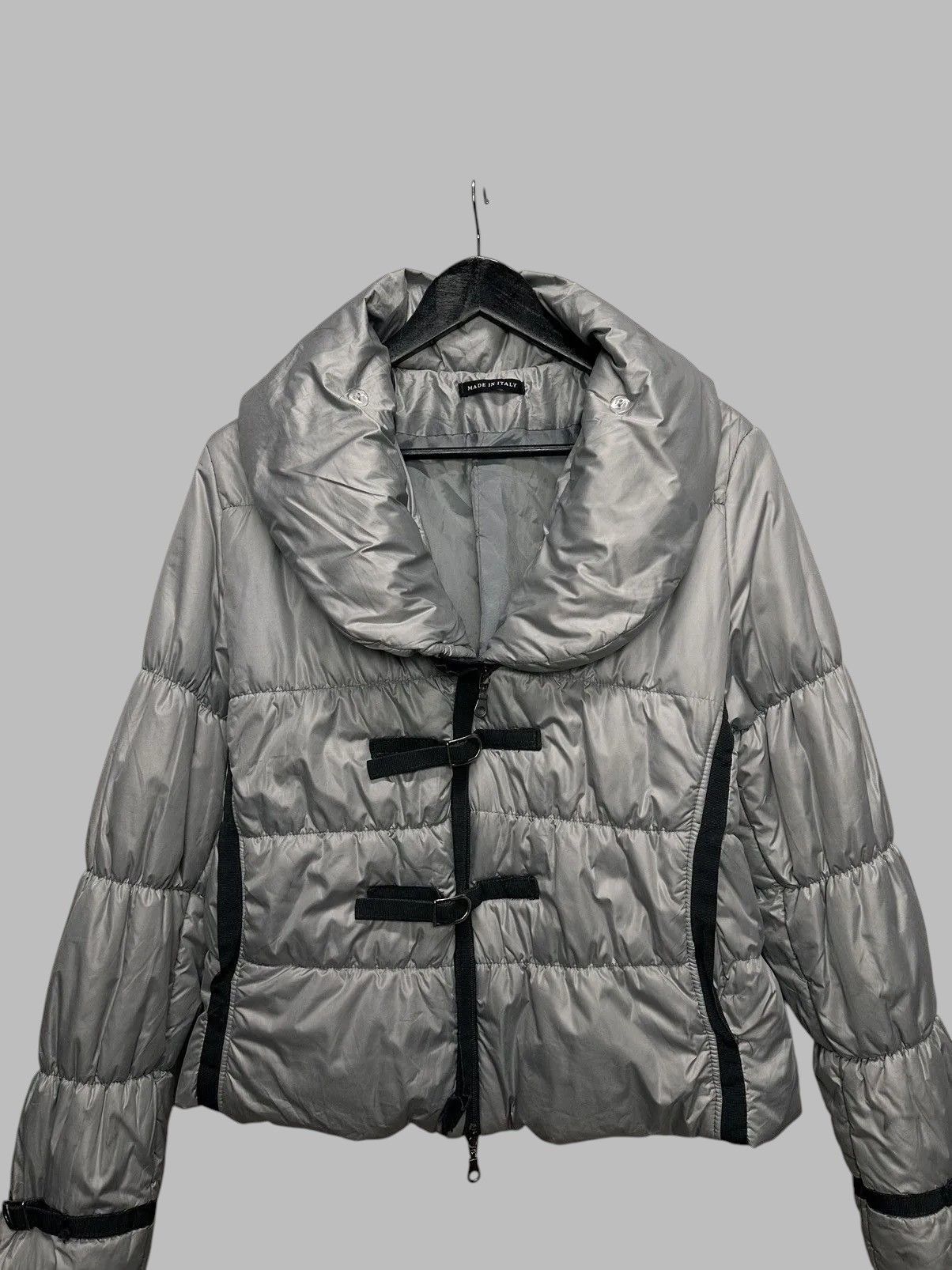 Hysteric Glamour Vintage Jacket Silver LGB Army Fur Hood Utility Y2K Size S / US 4 / IT 40 - 2 Thumbnail