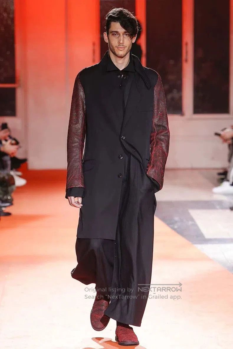 Yohji Yamamoto Yohji Yamamoto 18AW Ruffled Zip Long Blazer. Size US S / EU 44-46 / 1 - 3 Thumbnail