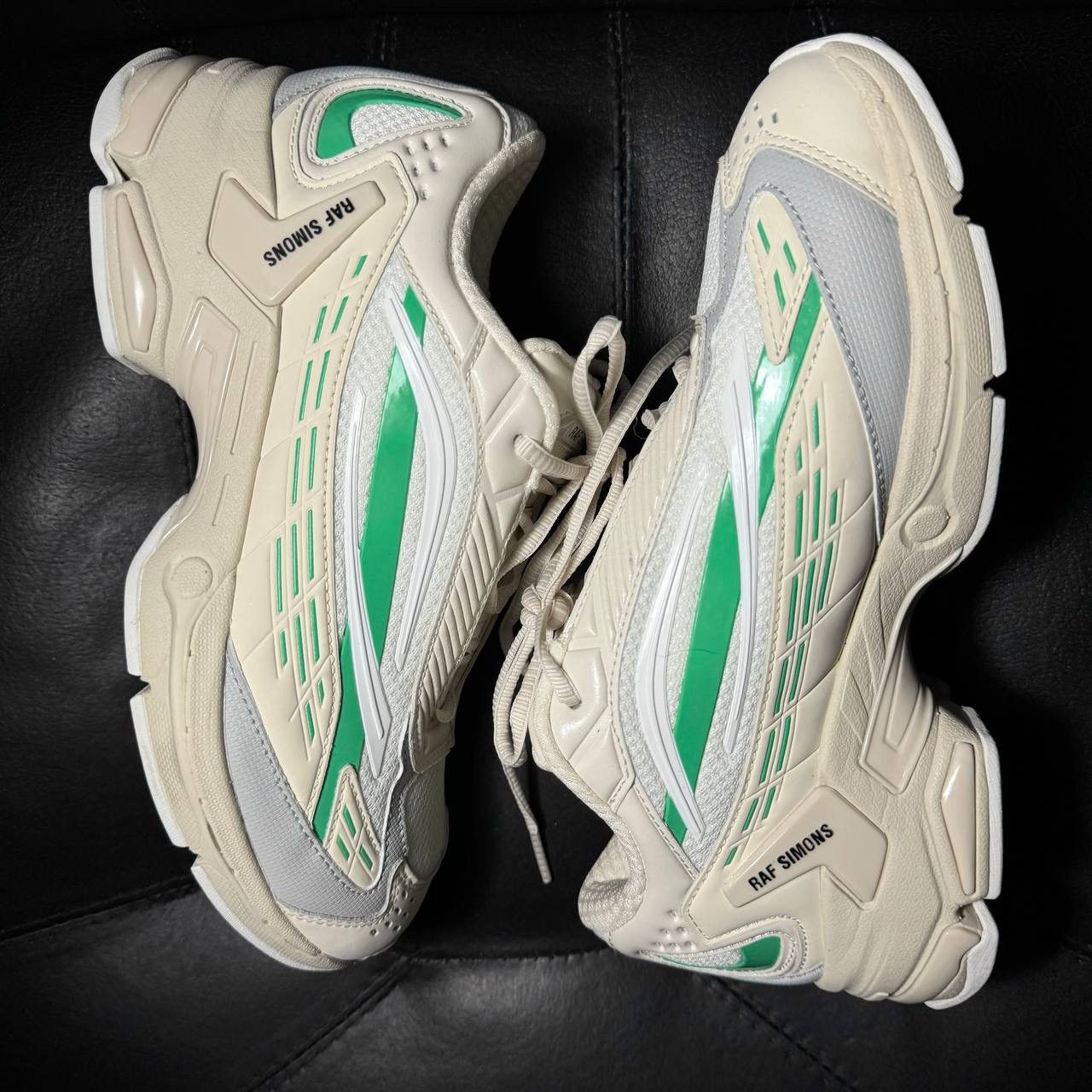 Raf Simons Raf Simons UltraSceptre Off-white / Green Size US 5 / EU 37 - 4 Thumbnail