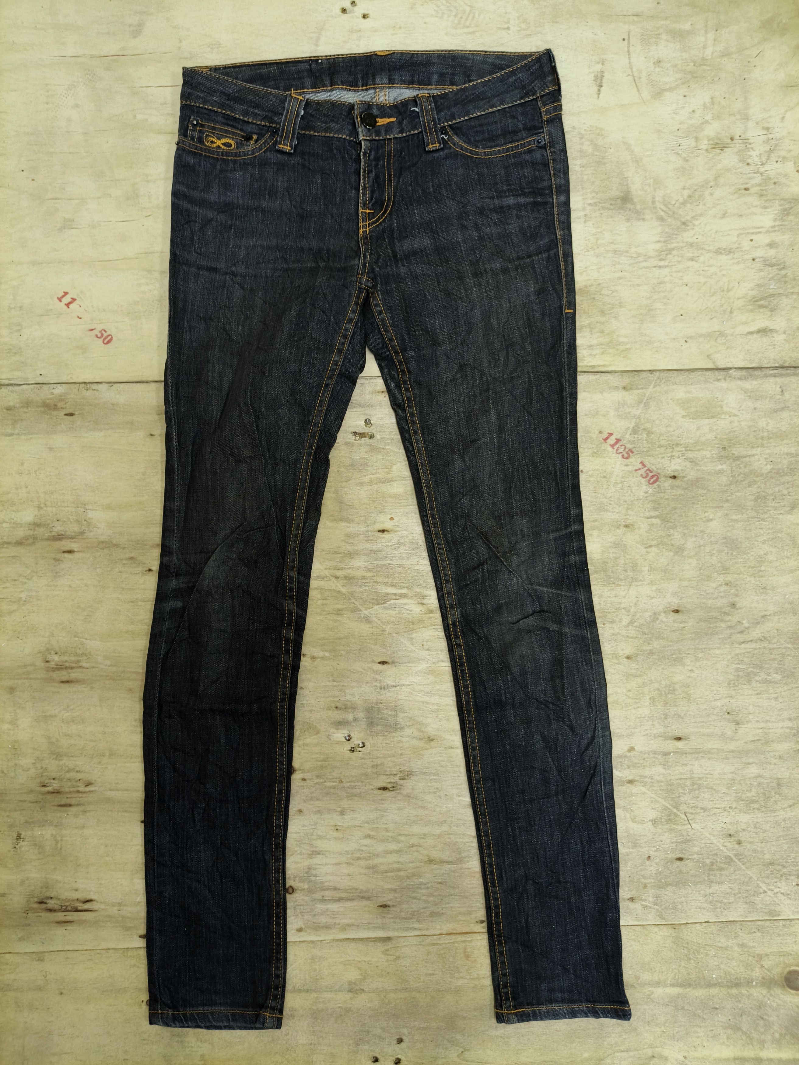 PLAC PLAC Skinny Denim Jeans Size 25" / US 0 / IT 36 - 1 Thumbnail