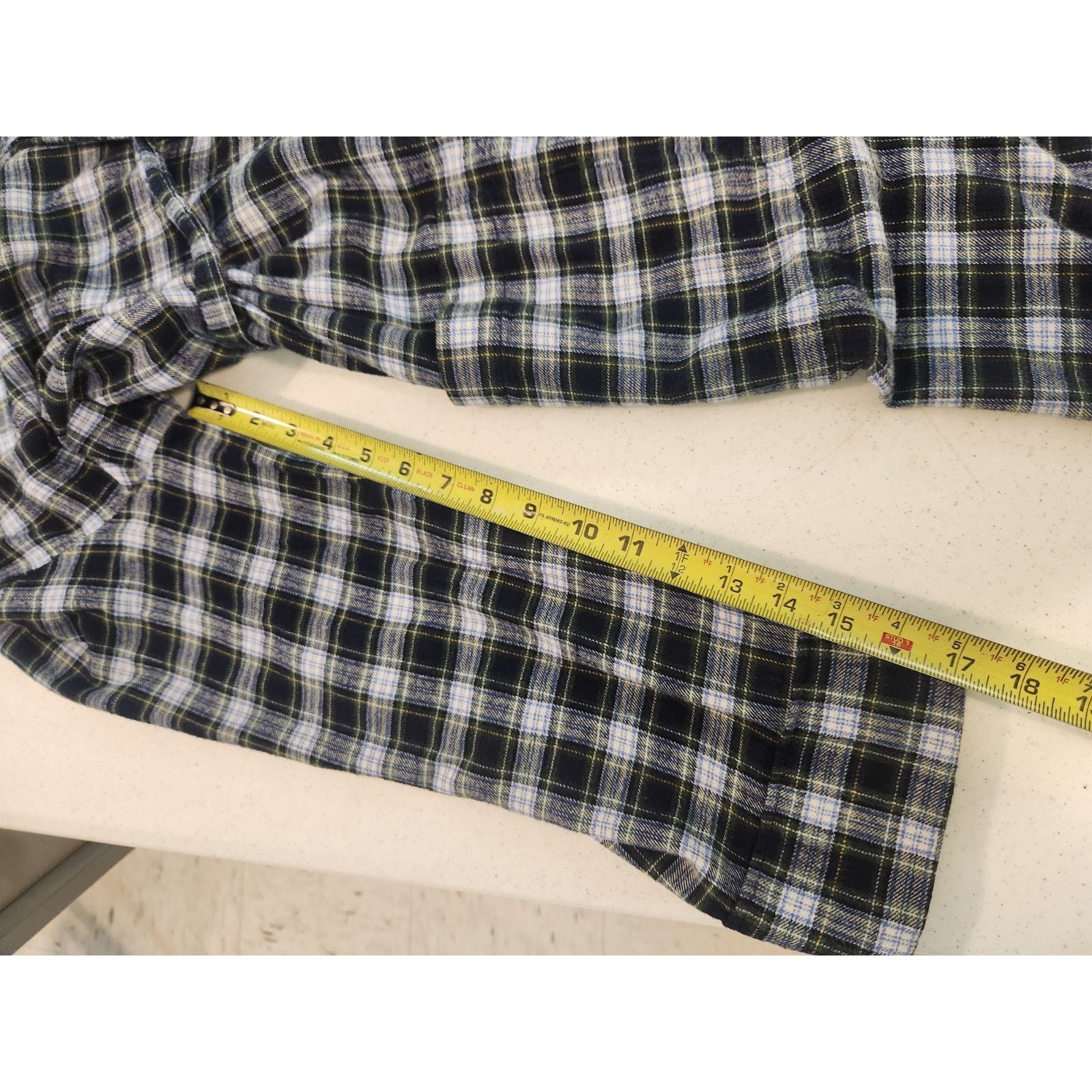 Polo Ralph Lauren Polo Ralph Lauren Men's Tartan Plaid Cotton Flannel Robe S/M Size ONE SIZE - 8 Thumbnail