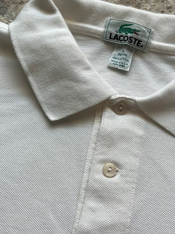 Lacoste Lacoste Made in USA Sz L 1992 Patron Size US L / EU 52-54 / 3 - 5 Thumbnail