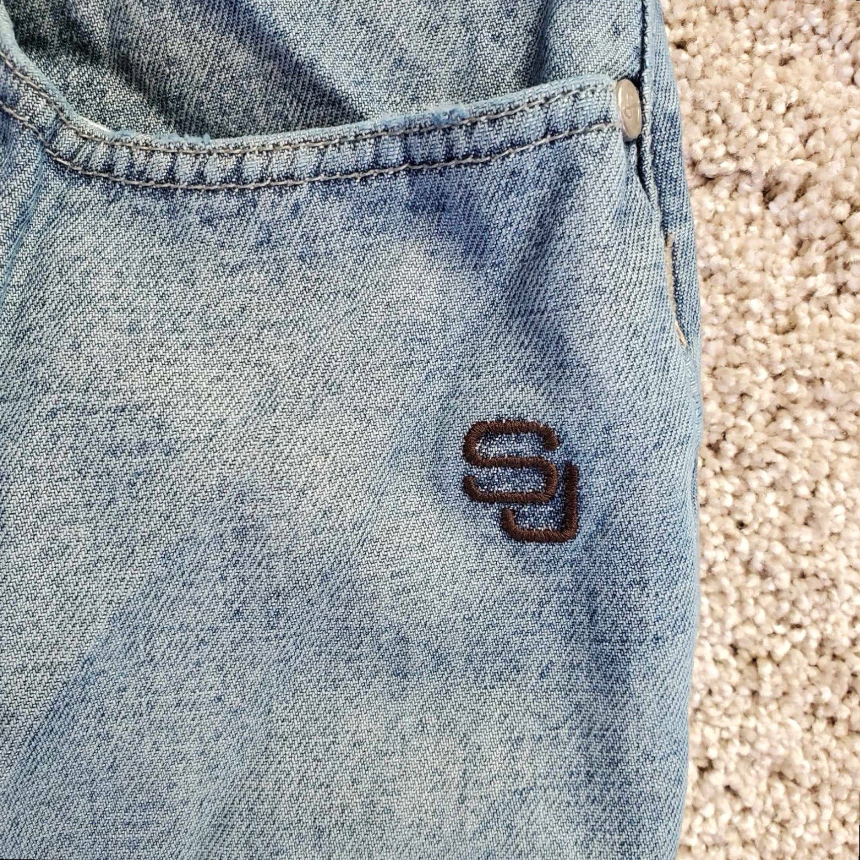 Sean John VINTAGE Sean John Jeans Hip Hop Denim 38x32 Men Blue 5-Pocket Design Relaxed Era Y2K Grail Baggy Shirt Size US 38 / EU 54 - 3 Thumbnail