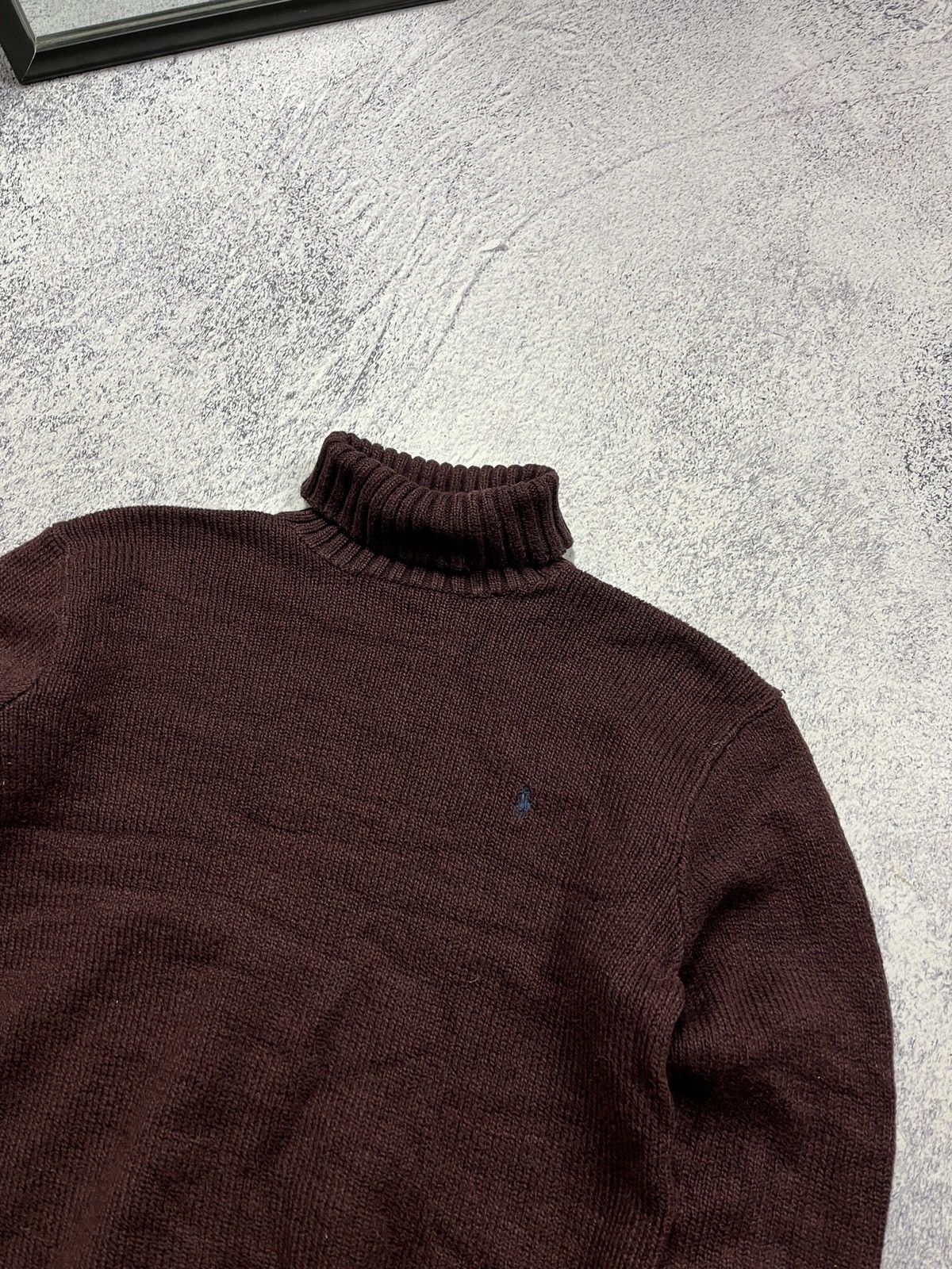 Polo Ralph Lauren Vintage Polo Ralph Lauren Cotton Turtle Neck Sweater Size US S / EU 44-46 / 1 - 5 Thumbnail