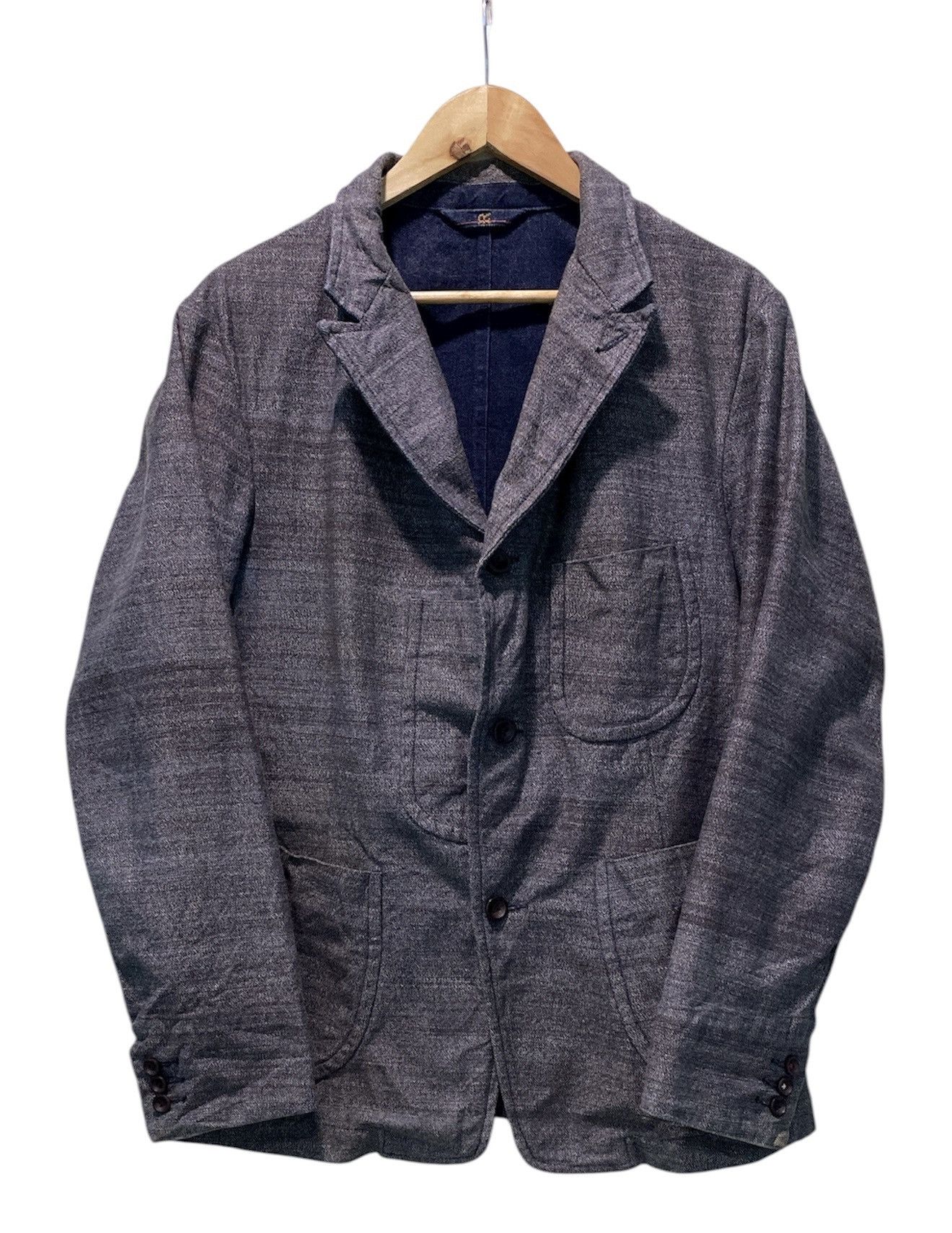 45rpm 45rpm Suit Cotton Button Up Jacket Made Japan Size US L / EU 52-54 / 3 - 3 Thumbnail