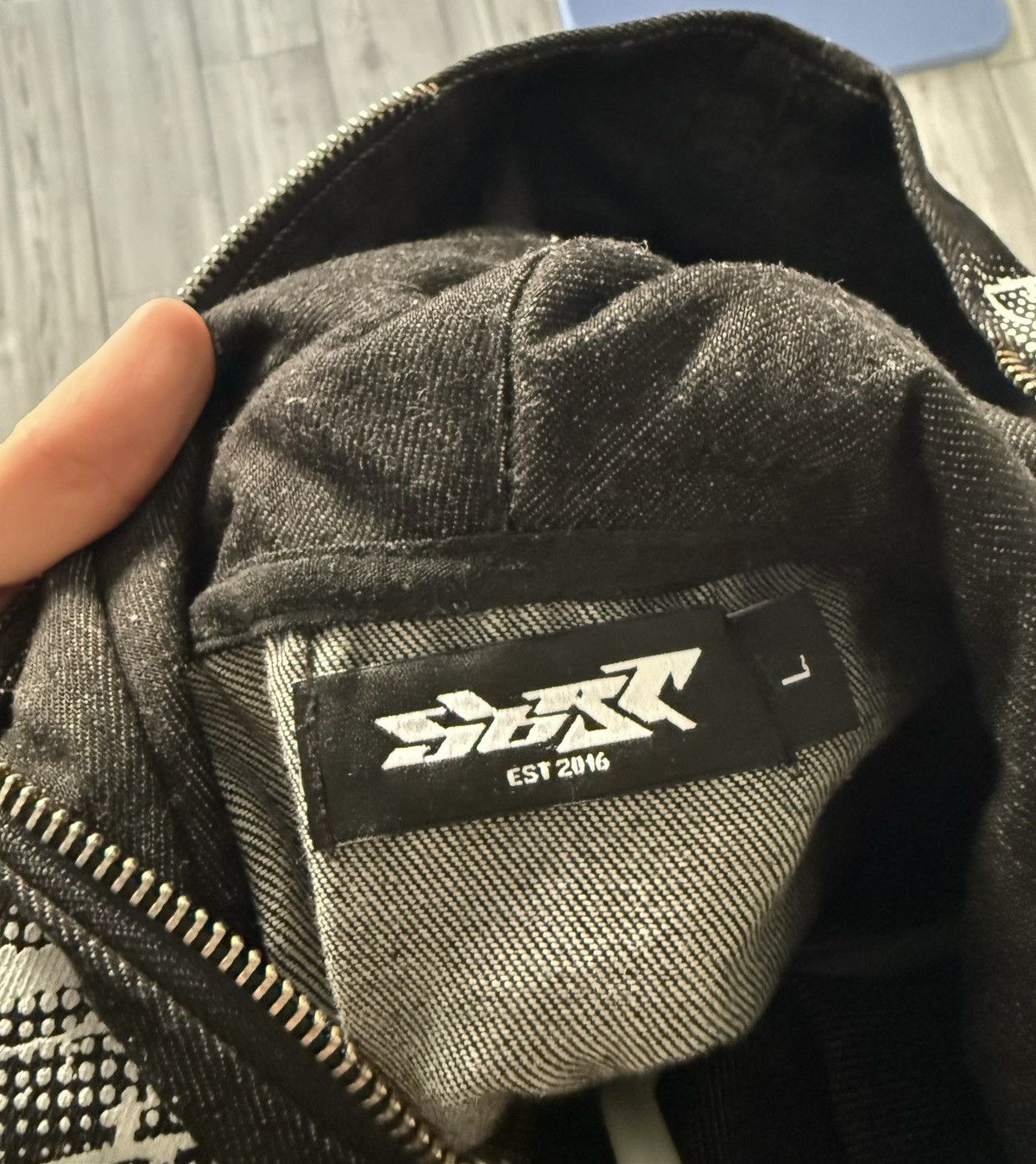 Other Sortcompany zip hoodie gray “glock” Size US M / EU 48-50 / 2 - 5 Thumbnail