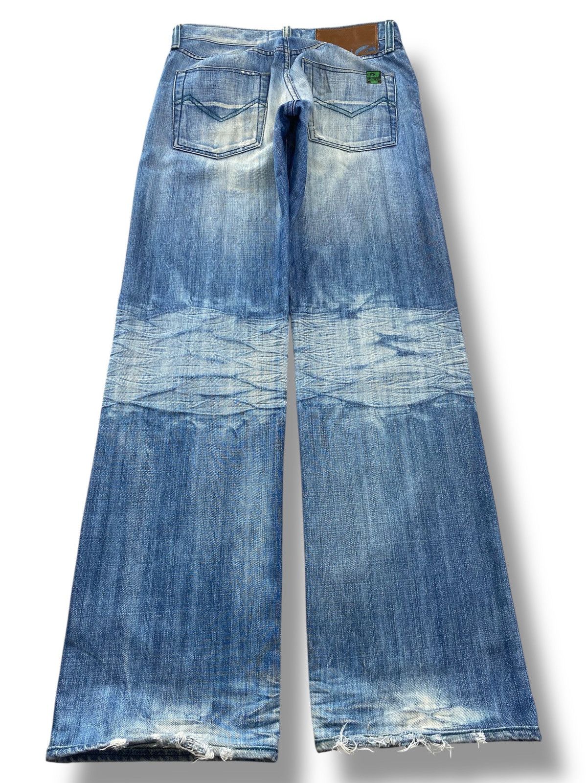 Energie Energie Light Wash Whiskered Style Rilexed Fit Leg Jeans Size US 30 / EU 46 - 3 Thumbnail