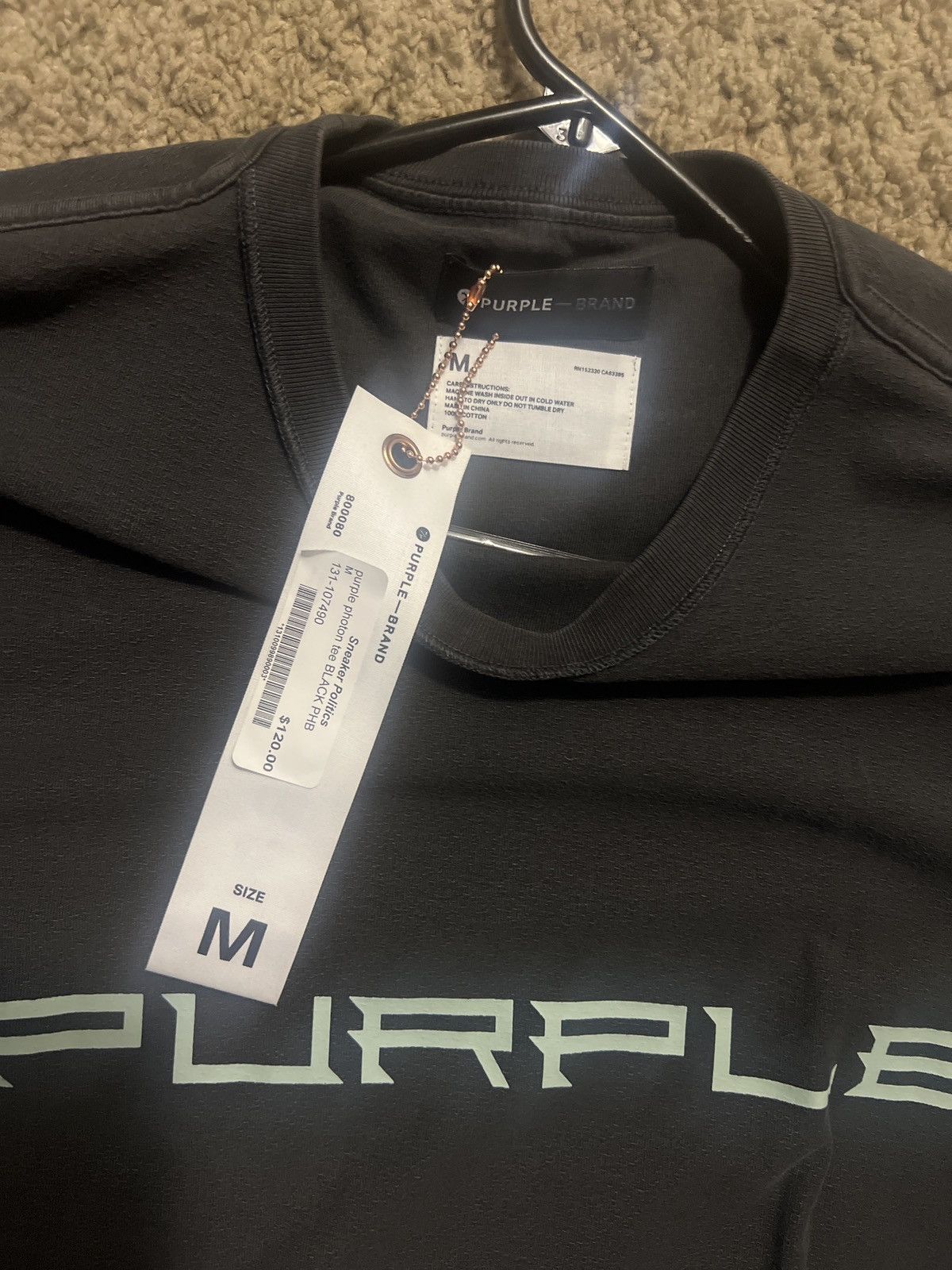Purple Brand Purple tee Size US M / EU 48-50 / 2 - 2 Thumbnail