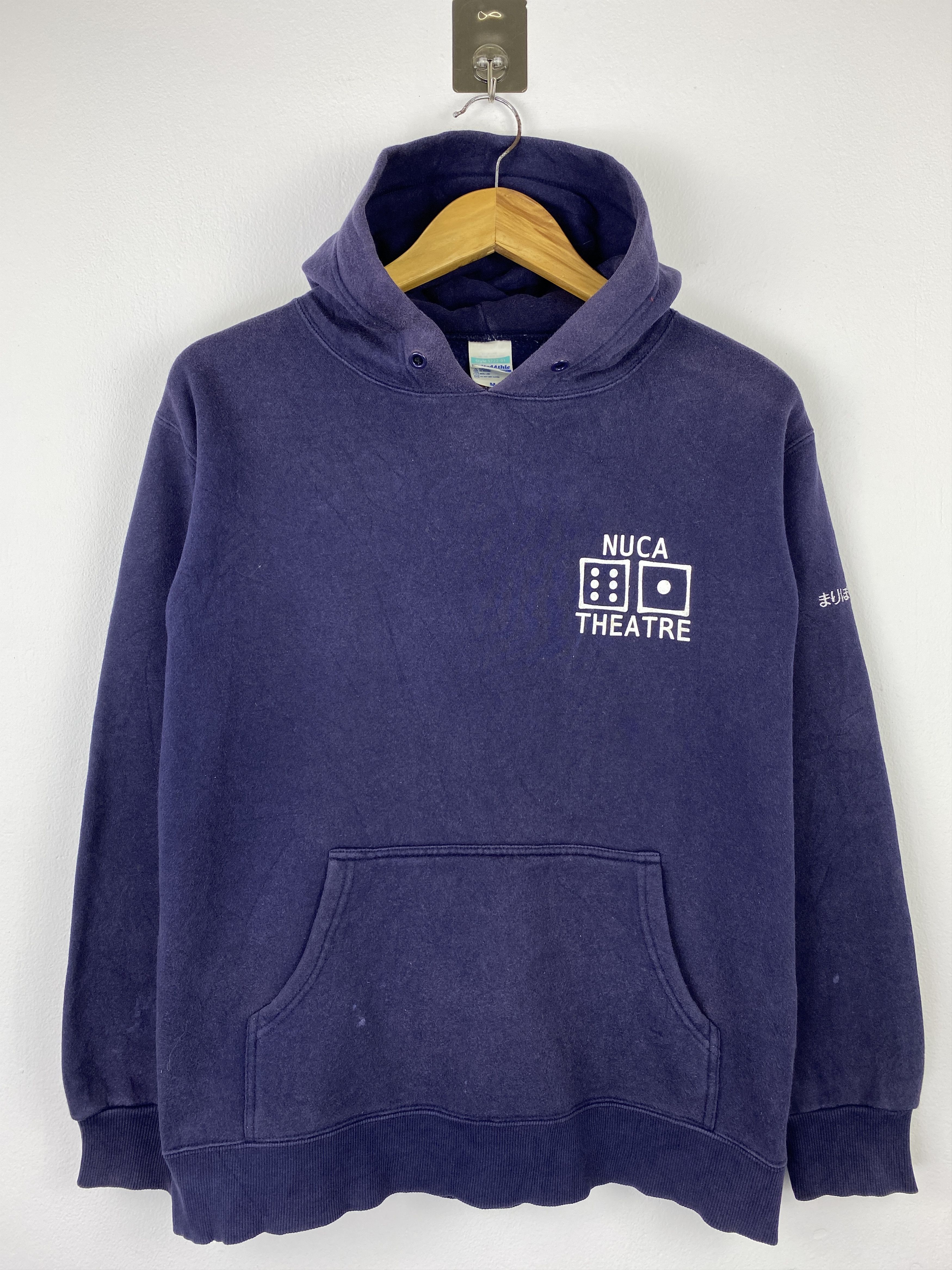 Japanese Brand Vintage Nuca Theatre Dice Logo Hoodie BP0059 Size US M / EU 48-50 / 2 - 1 Thumbnail