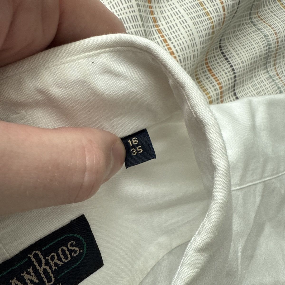 Gitman Bros. Gitman Bros Tab Collar Oxford Size US XS / EU 42 / 0 - 6 Thumbnail