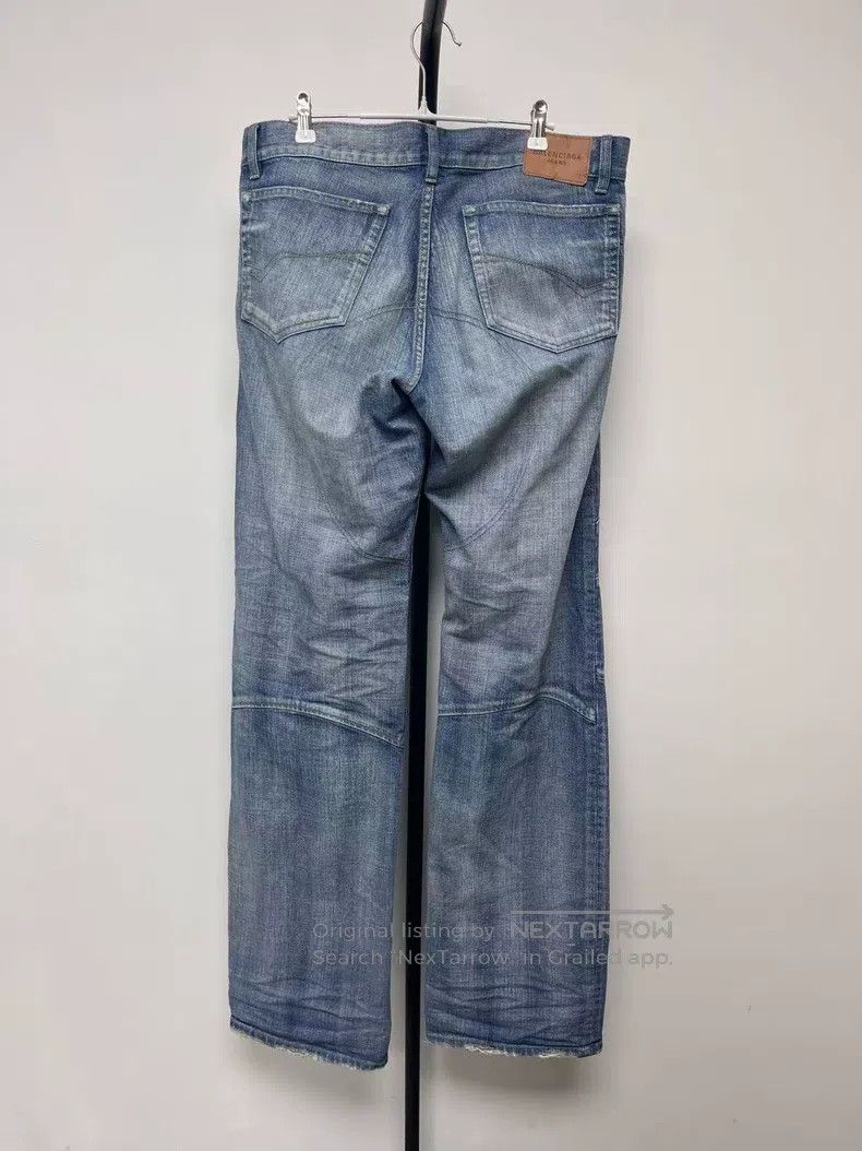 Balenciaga Balenciaga size M Solid Low-Rise Five Pocket Long Denim Pa Size 23" - 2 Thumbnail