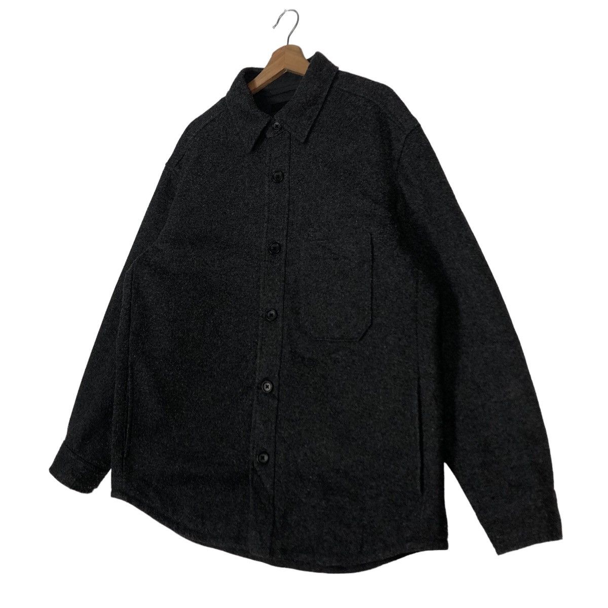 Japanese Brand 🔥Vtg Chore Wool Jacket Uniqo Japan Issey Miyake Size US XL / EU 56 / 4 - 2 Thumbnail