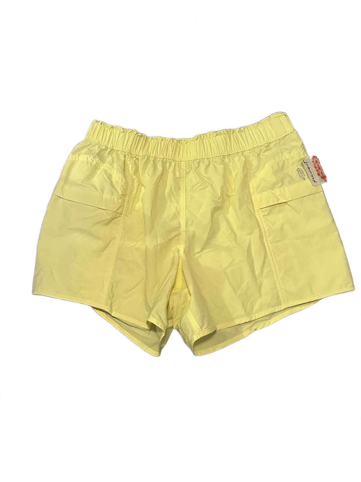 Other Free People FP Movement Yellow Shorts Size M Size 32" / US 10 / IT 46 - 1 Thumbnail