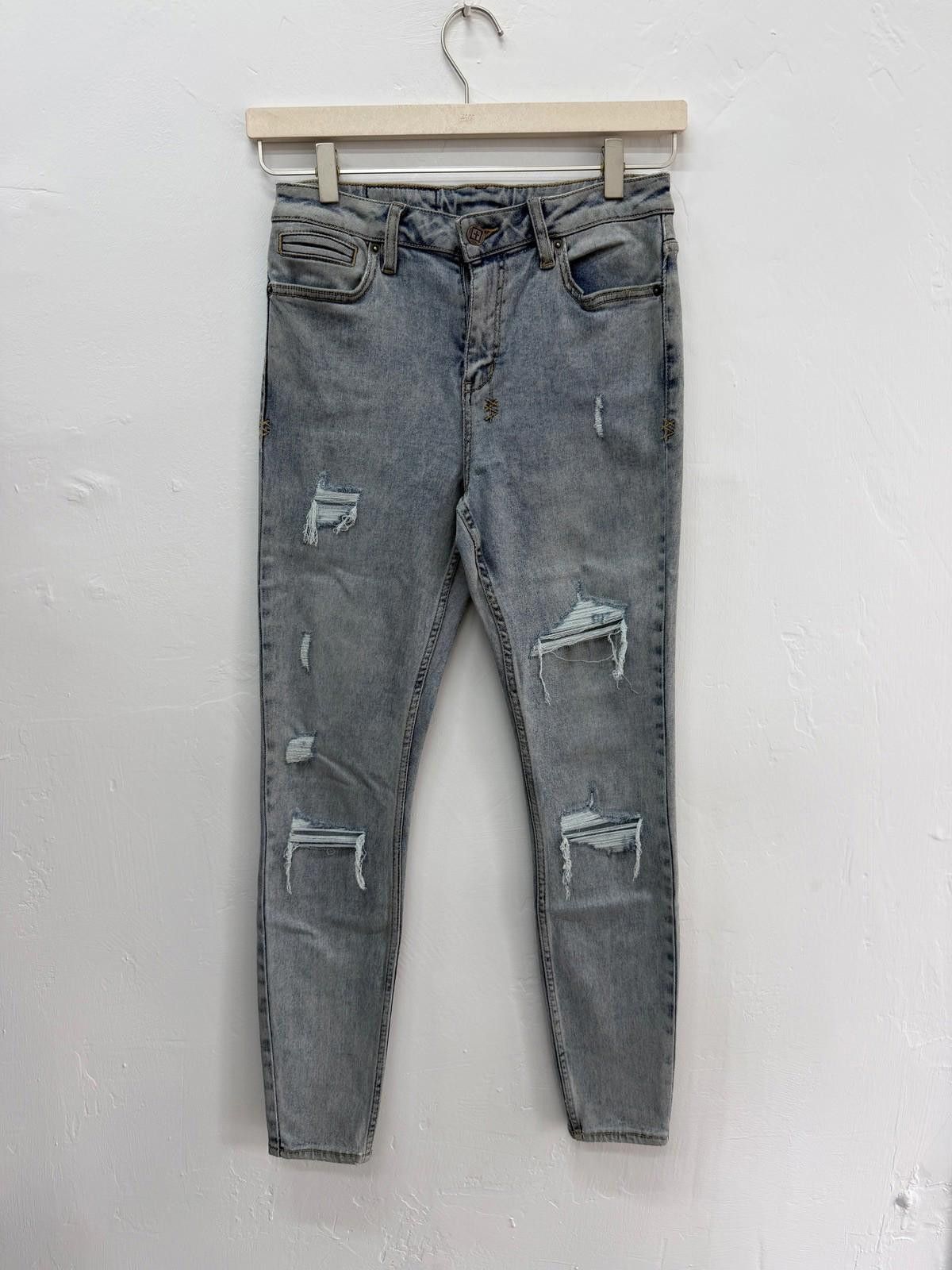 Ksubi new ksubi womens denim jeans spray on laguna super blue 26 8 Size 26" / US 2 / IT 38 - 1 Thumbnail
