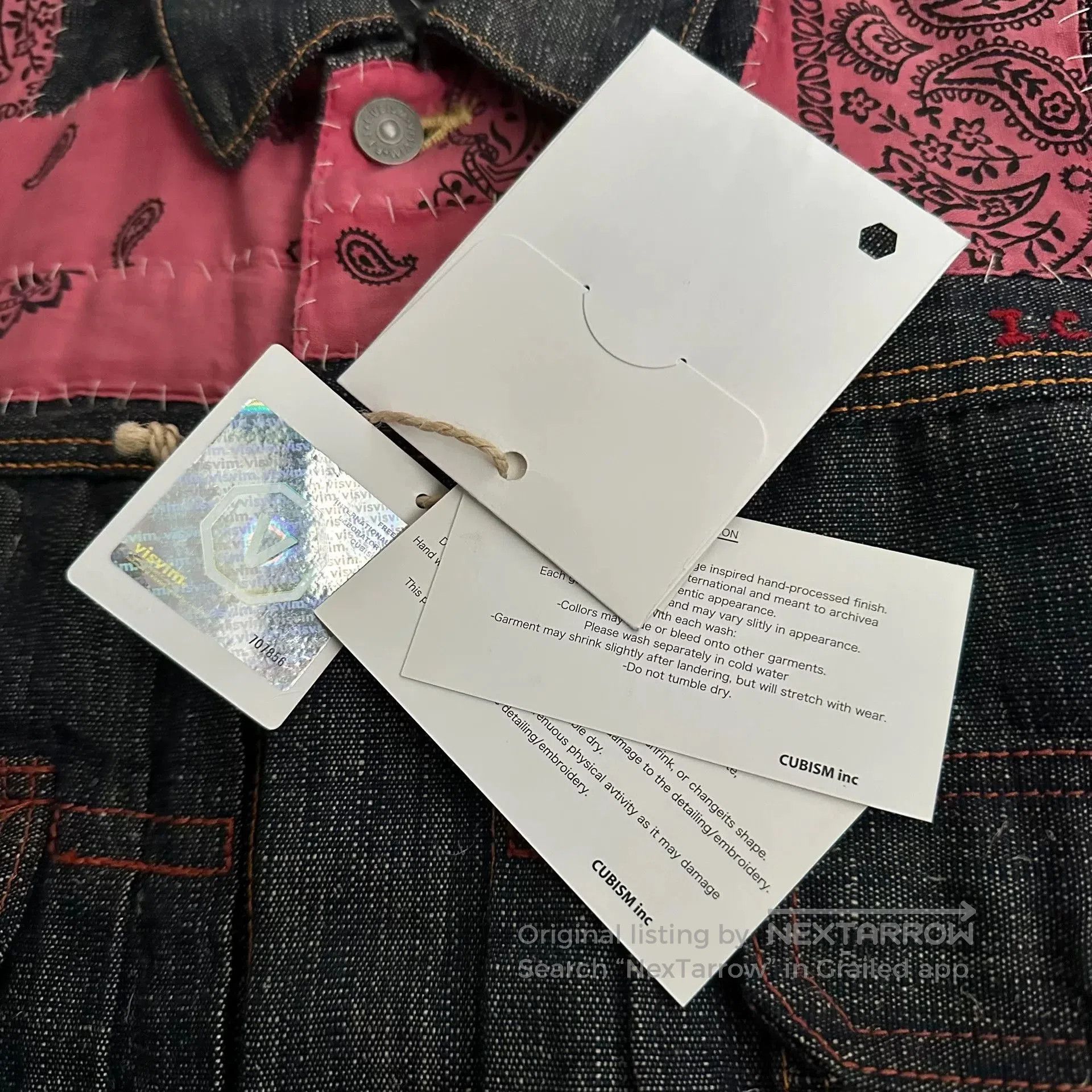 Visvim visvim 16aw ict 101 denim jacket. Size US M / EU 48-50 / 2 - 8 Thumbnail