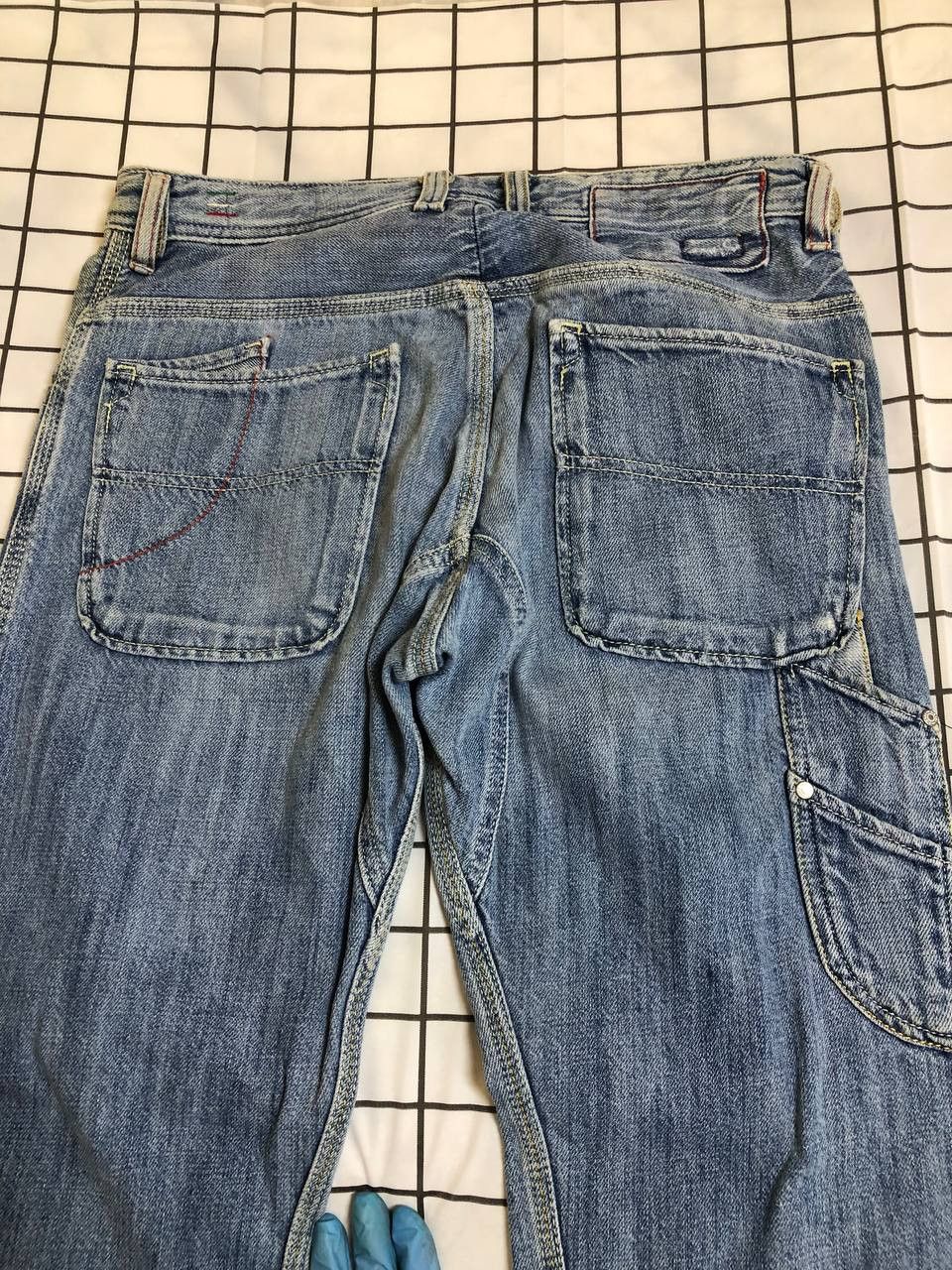 Diesel Diesel Jeans Mens Braddo Denim Straight Distressed Size US 30 / EU 46 - 21 Thumbnail