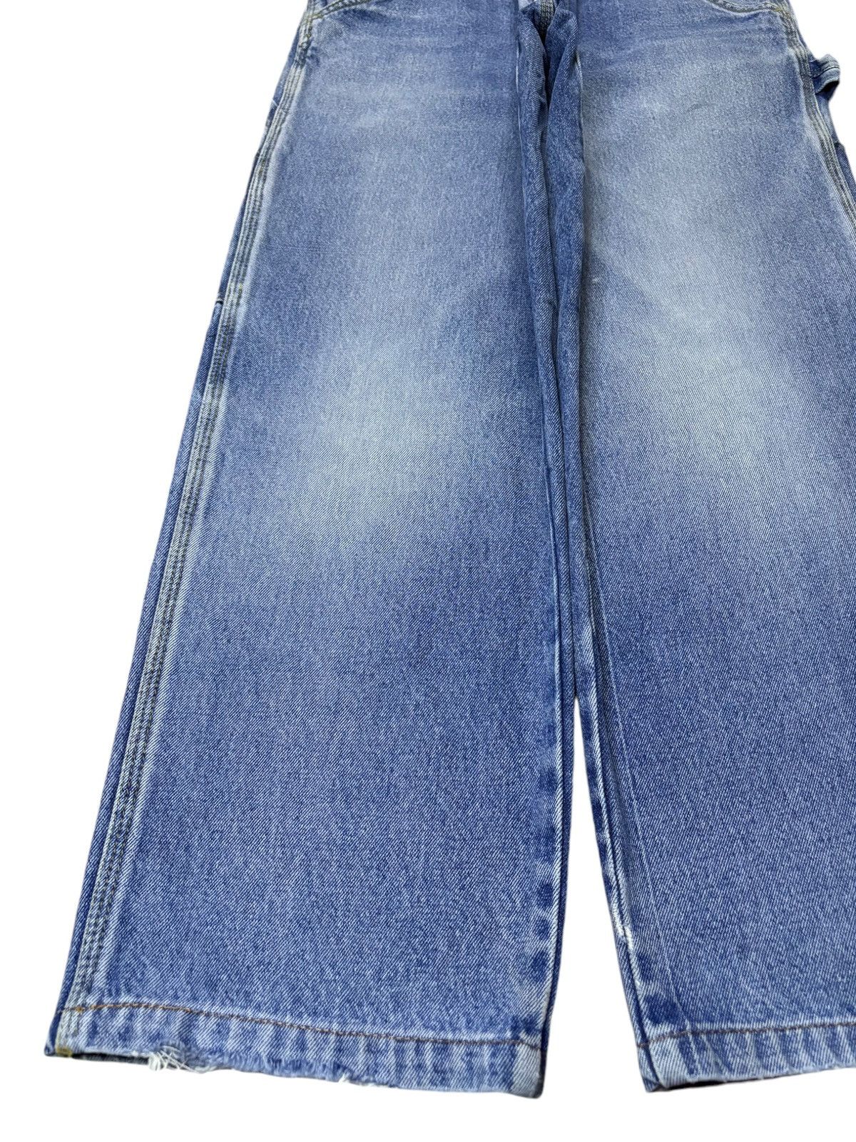 Japanese Brand × Vintage Vintage Japanese Brand Faded Cargo Carpenter Loose Jeans Size US 31 - 6 Thumbnail